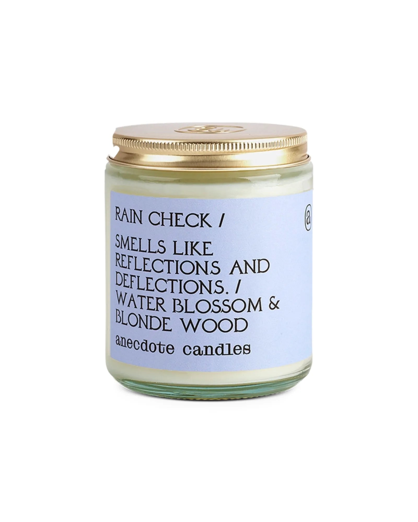 Rain Check (Water Blossom & Blonde Wood) 7.8 oz Candle