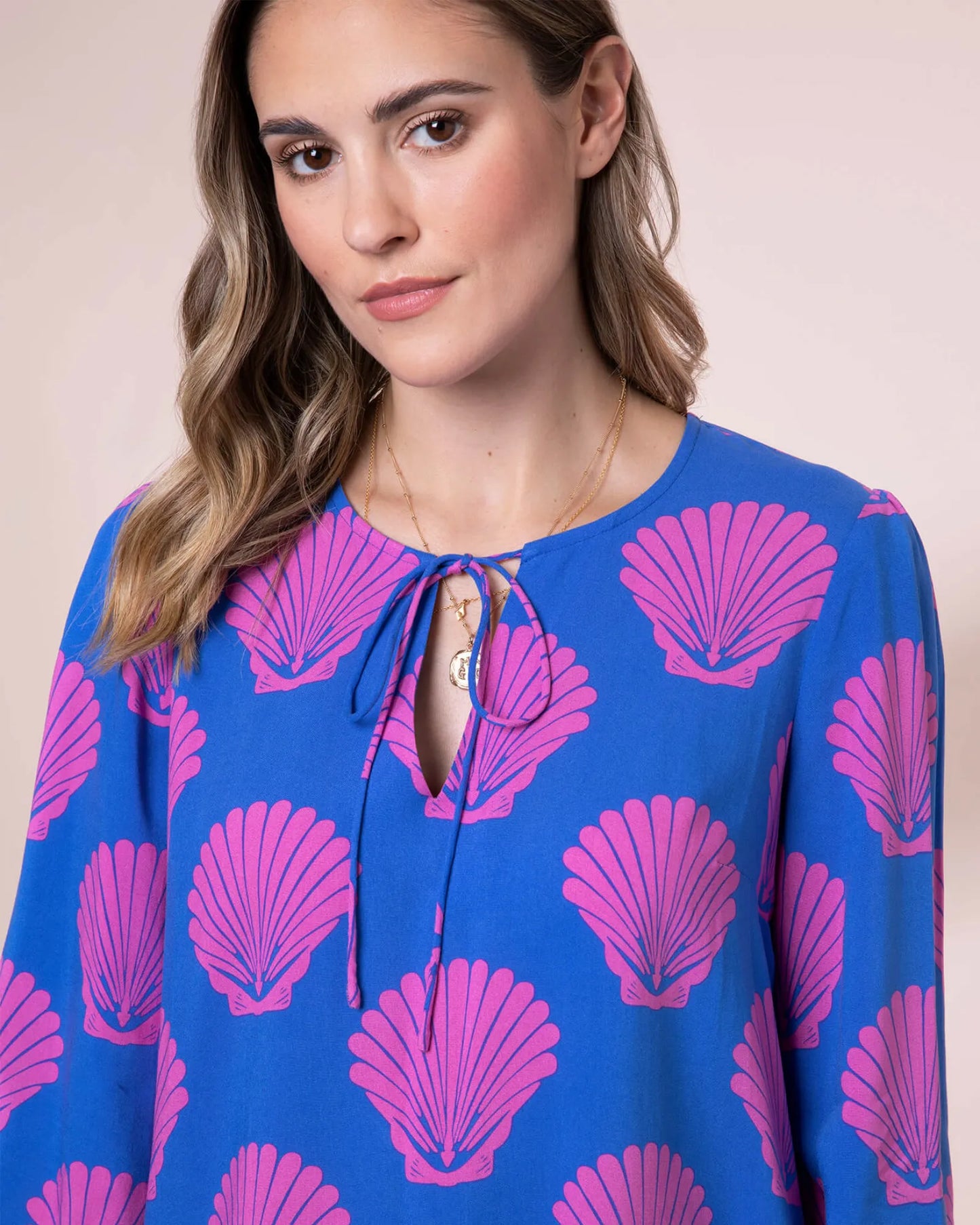 Shells Tully Top - Blue