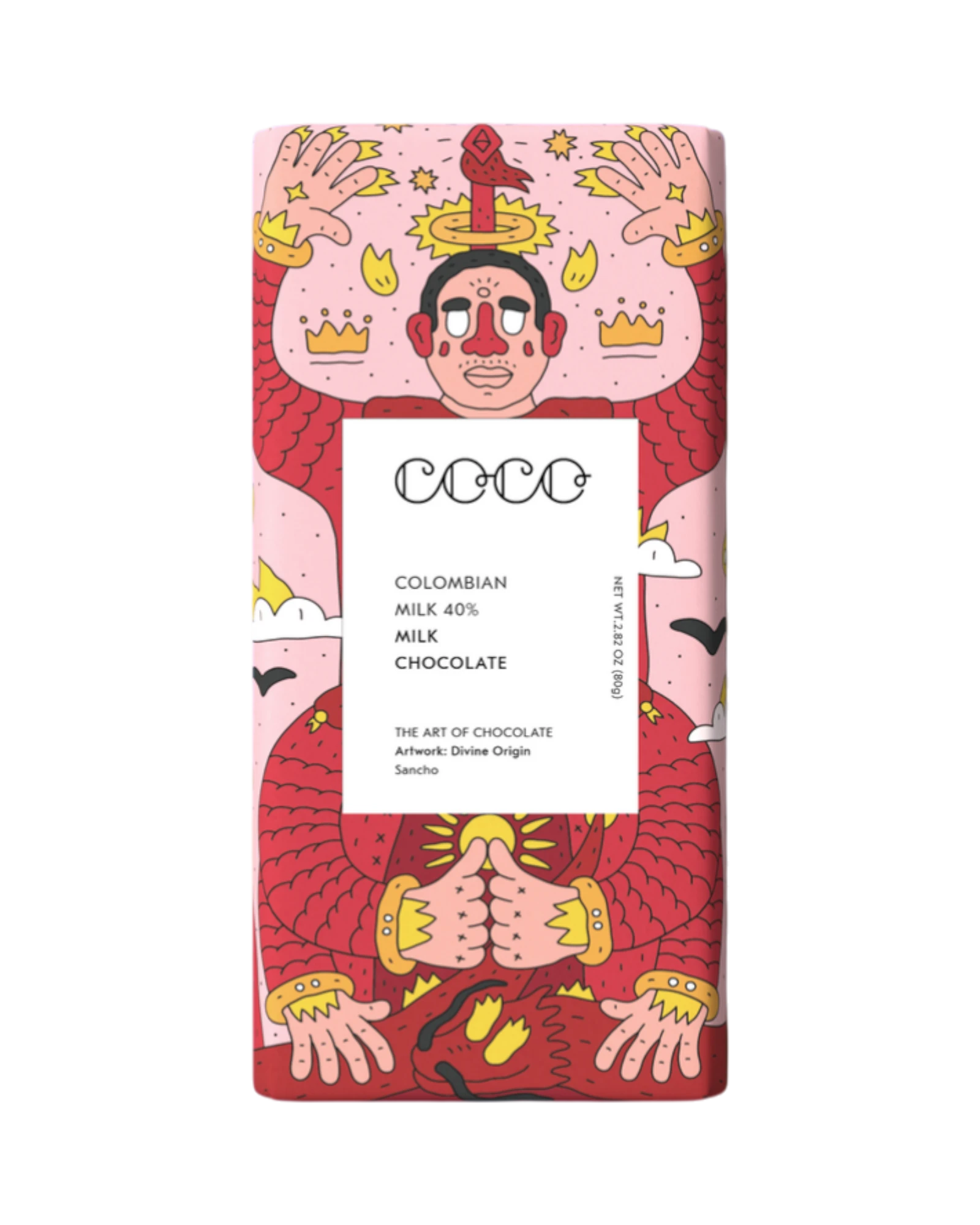 Colombian Milk 40% Chocolate 80g