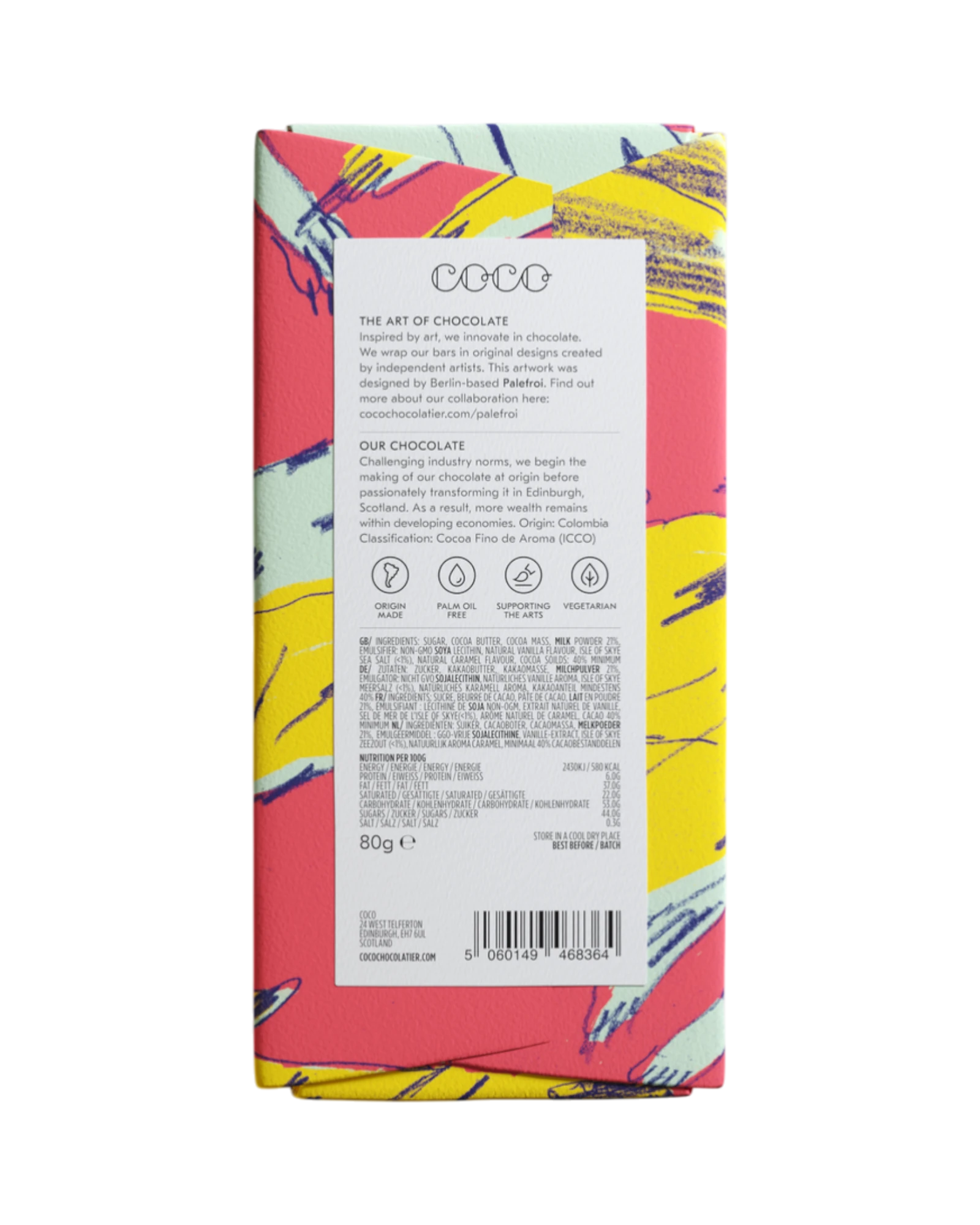 Salted Caramel Milk Chocolate 80g