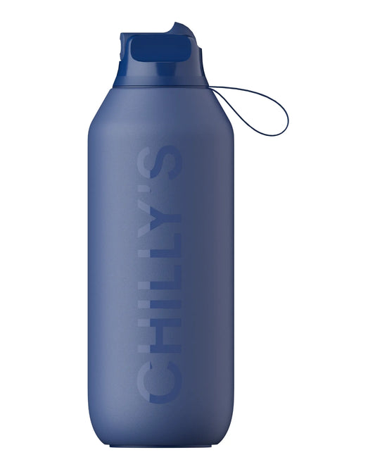 Series 2 500ml Flip Bottle - Whale Blue