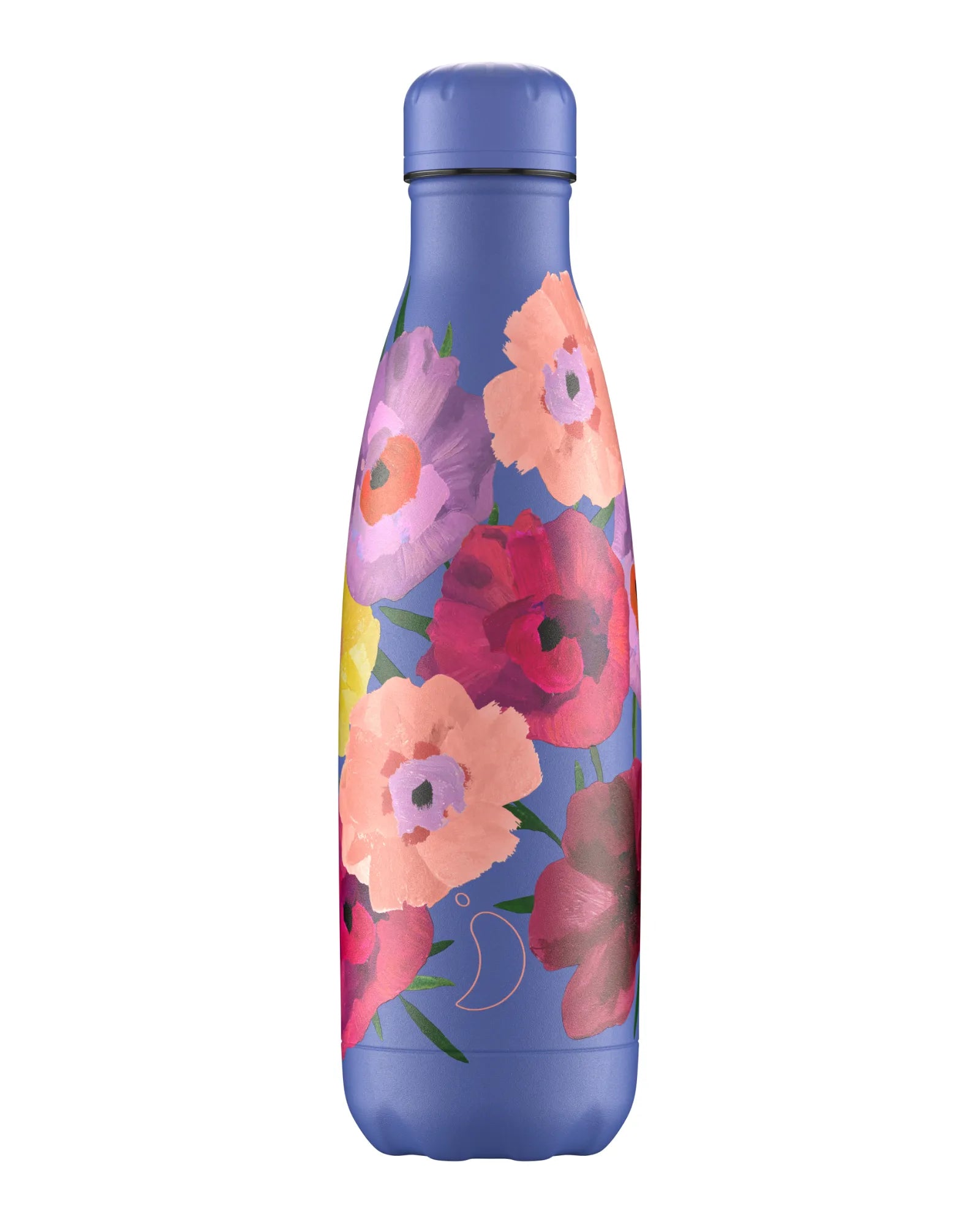 500ml Bottle - Floral - Maxi Poppy