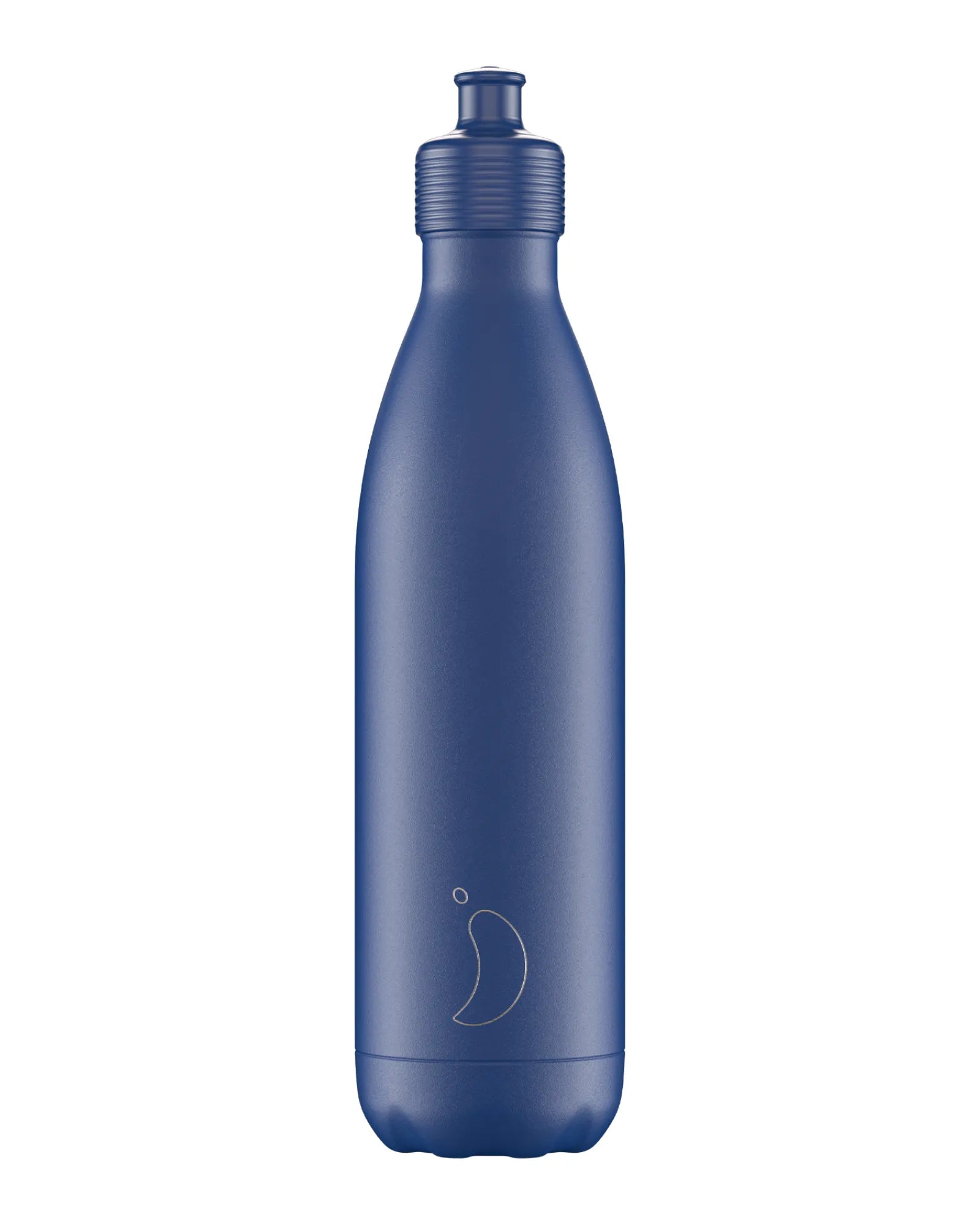 750ml Sports Bottle - Matte Blue