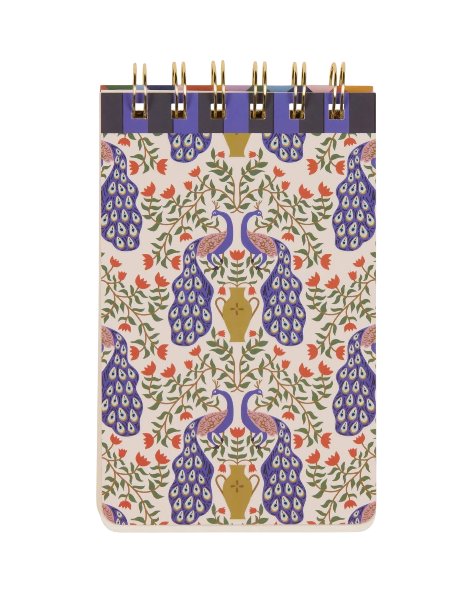 A Dopo Peacock Twin Wire Notepad