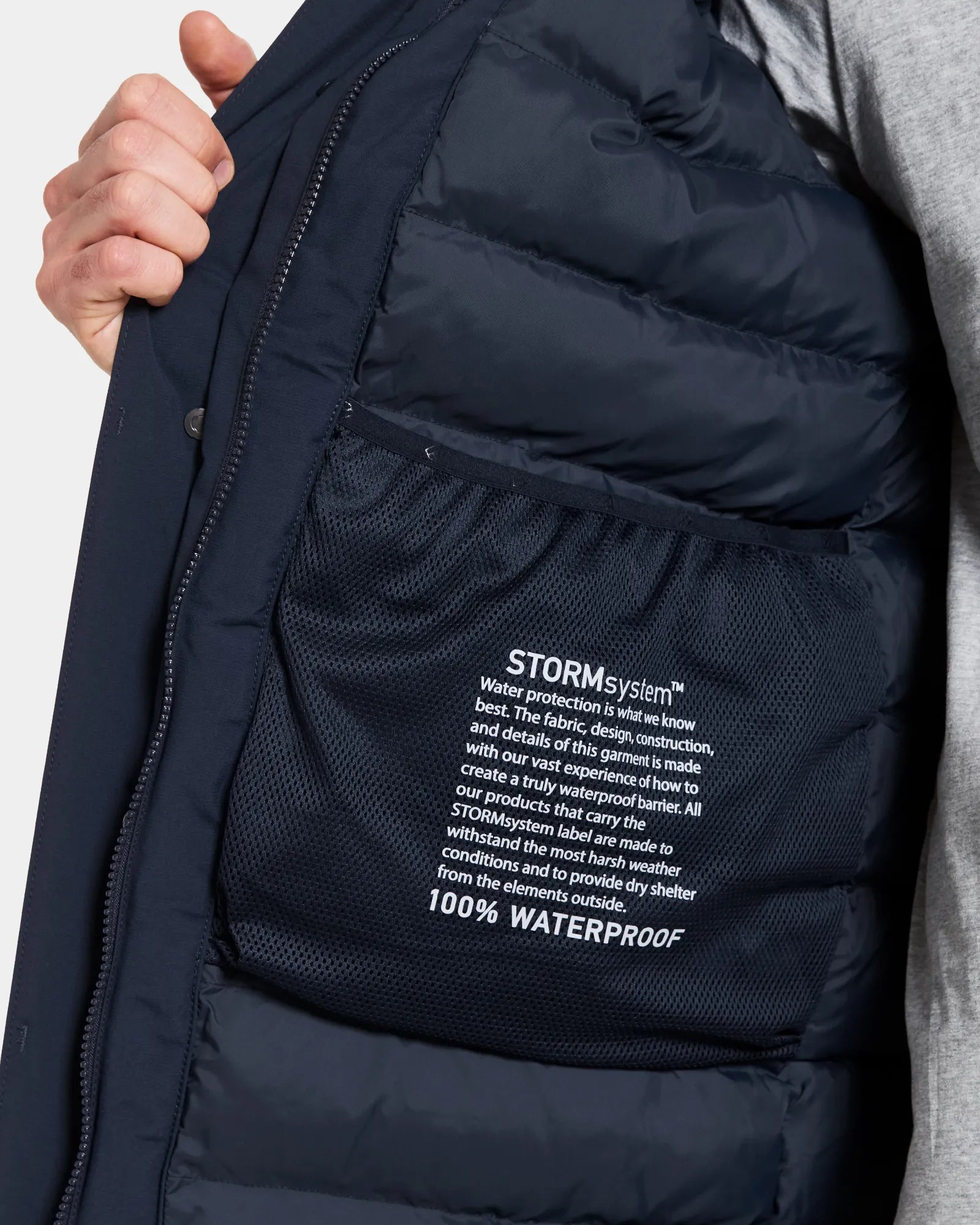 Akilles Parka - Dark Night Blue