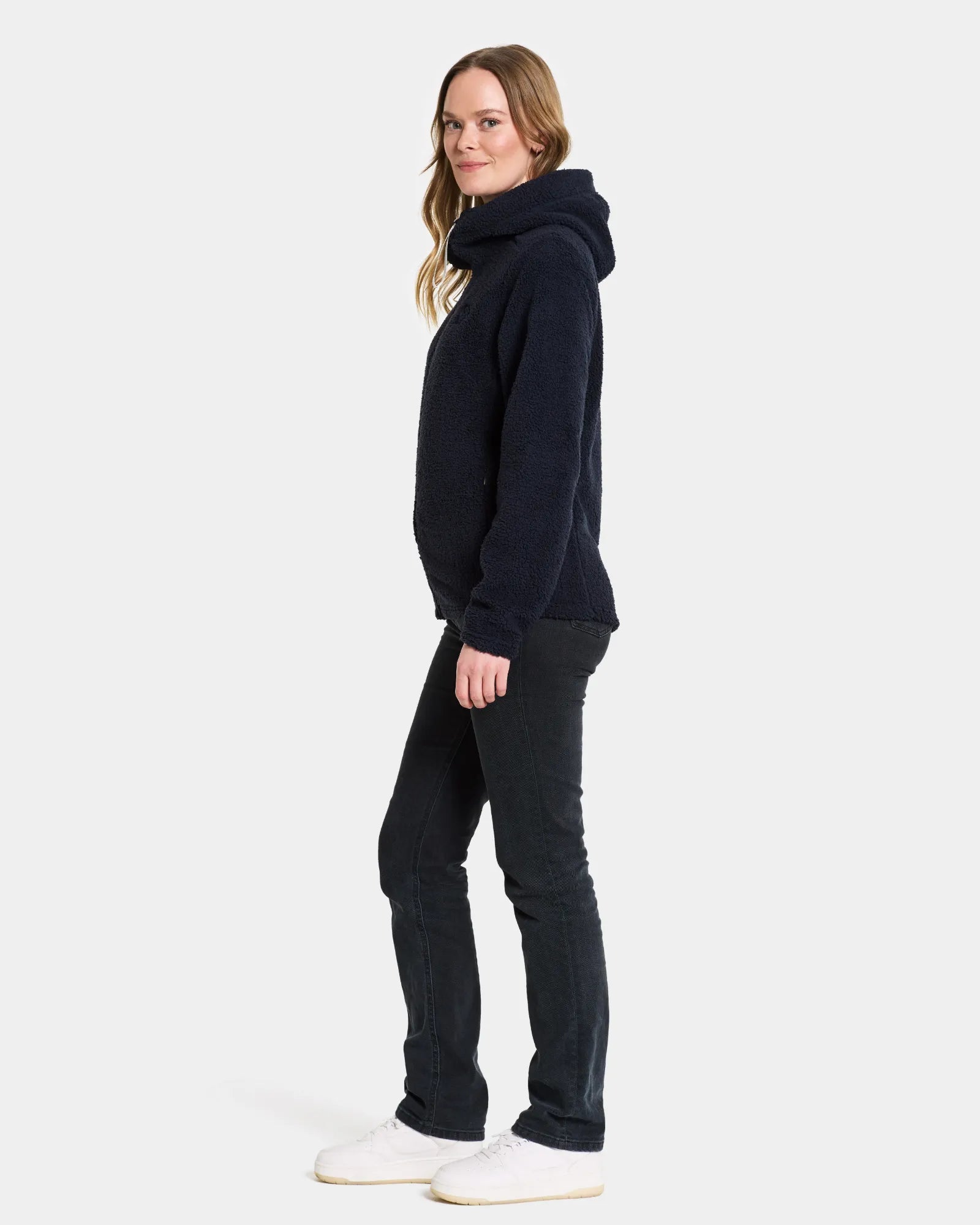 Anniken Full-Zip Fleece - Dark Night Blue