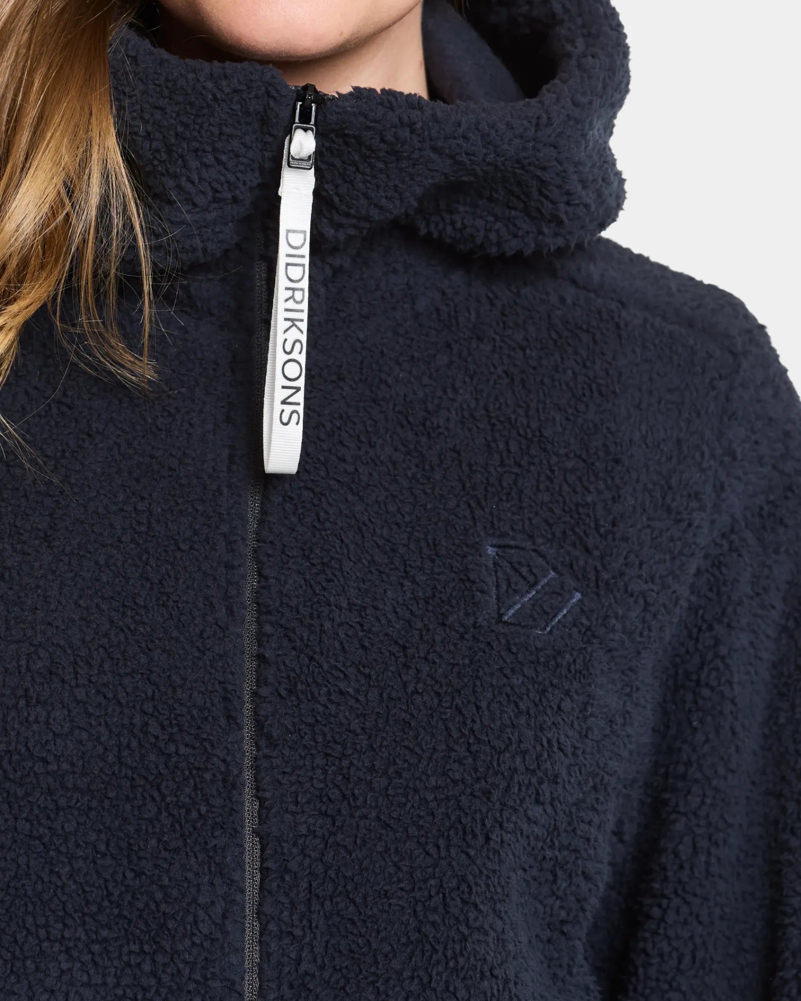 Anniken Full-Zip Fleece - Dark Night Blue