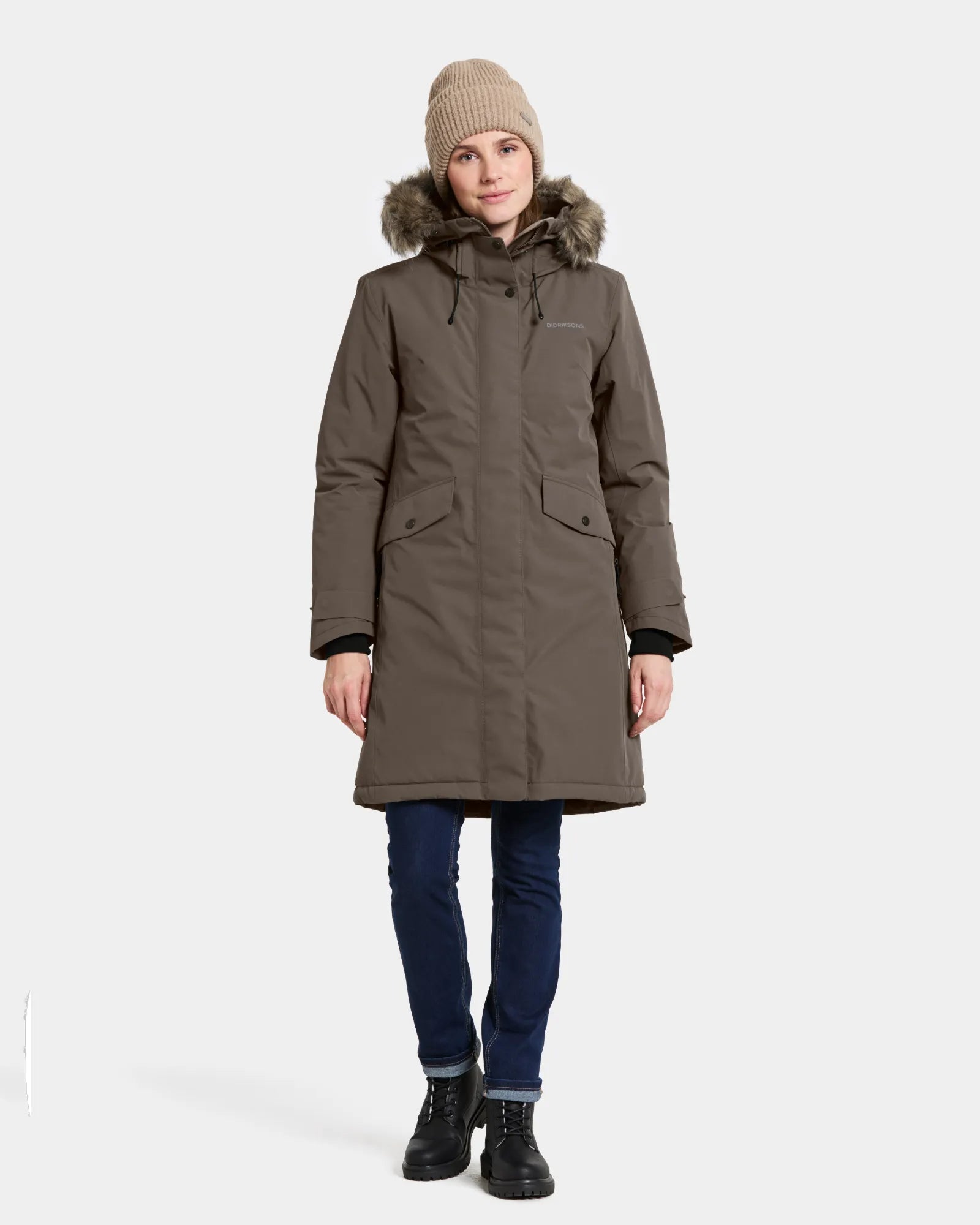 Erika Parka - Mocha Brown