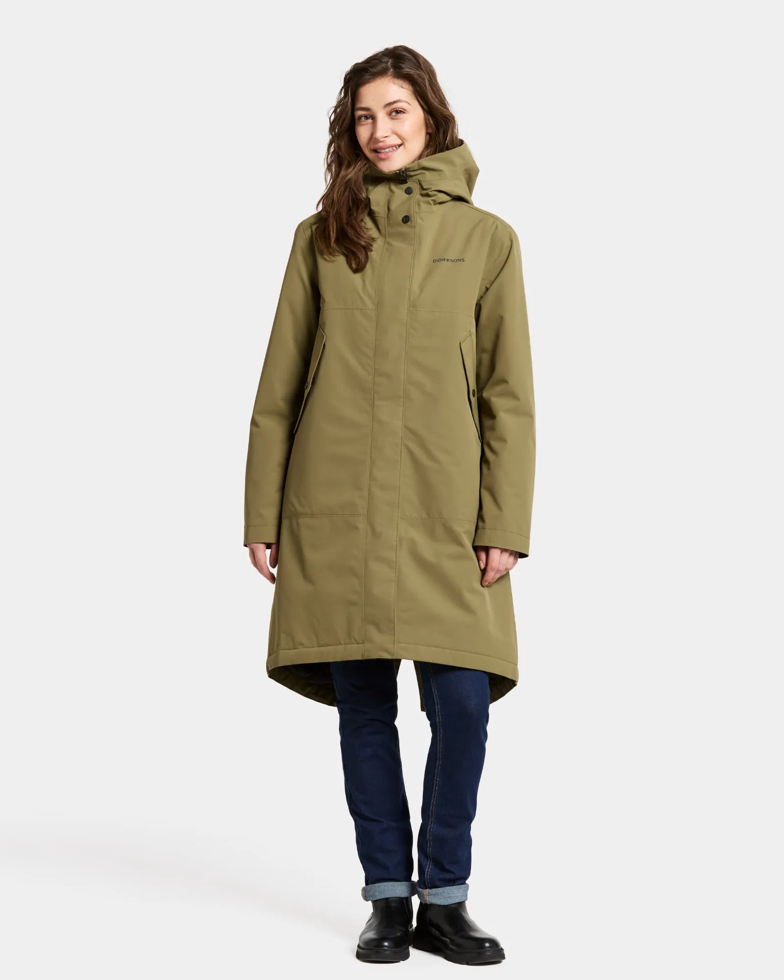 Iris Parka - Olive Green