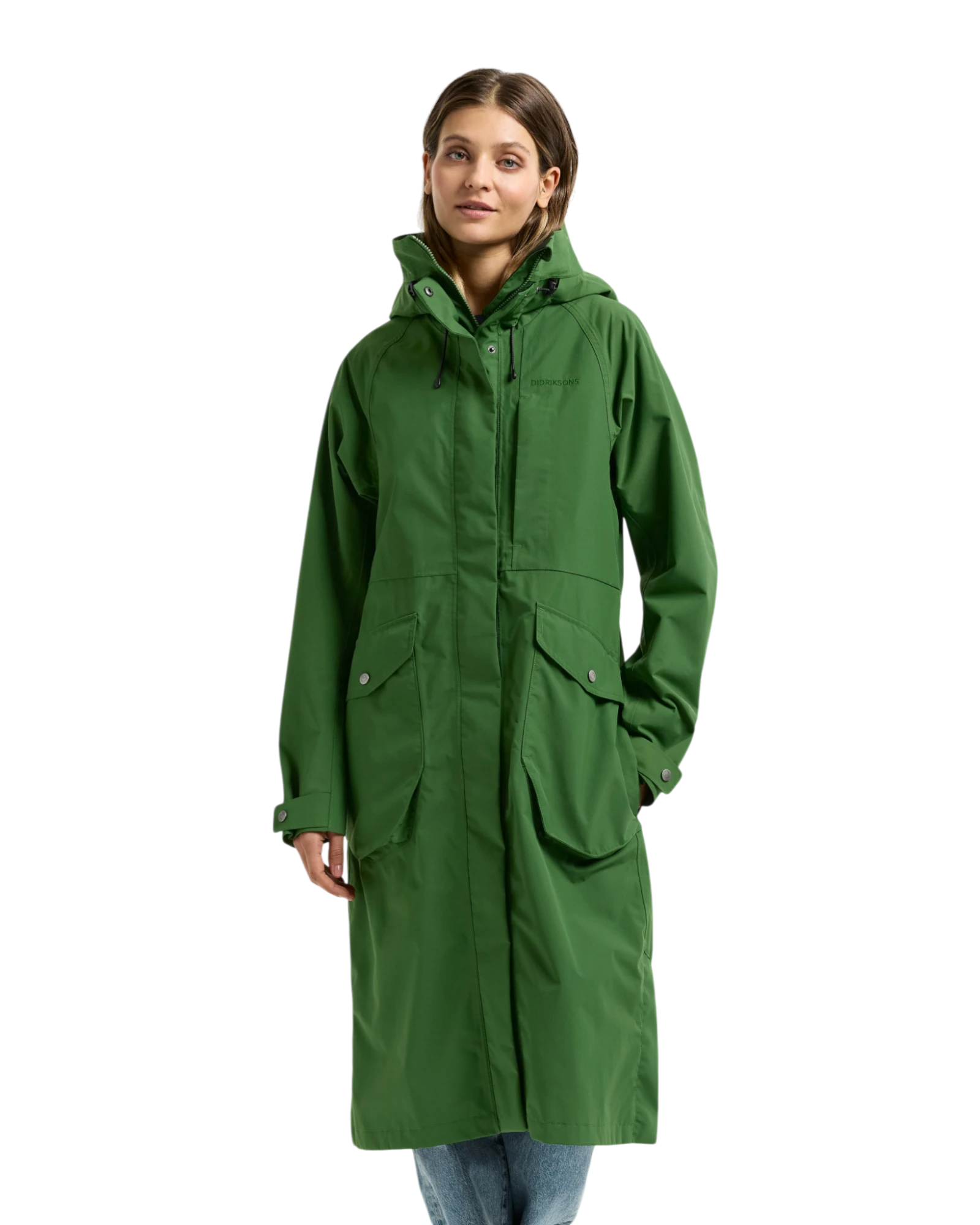 Louise Long Parka - Velvet Green