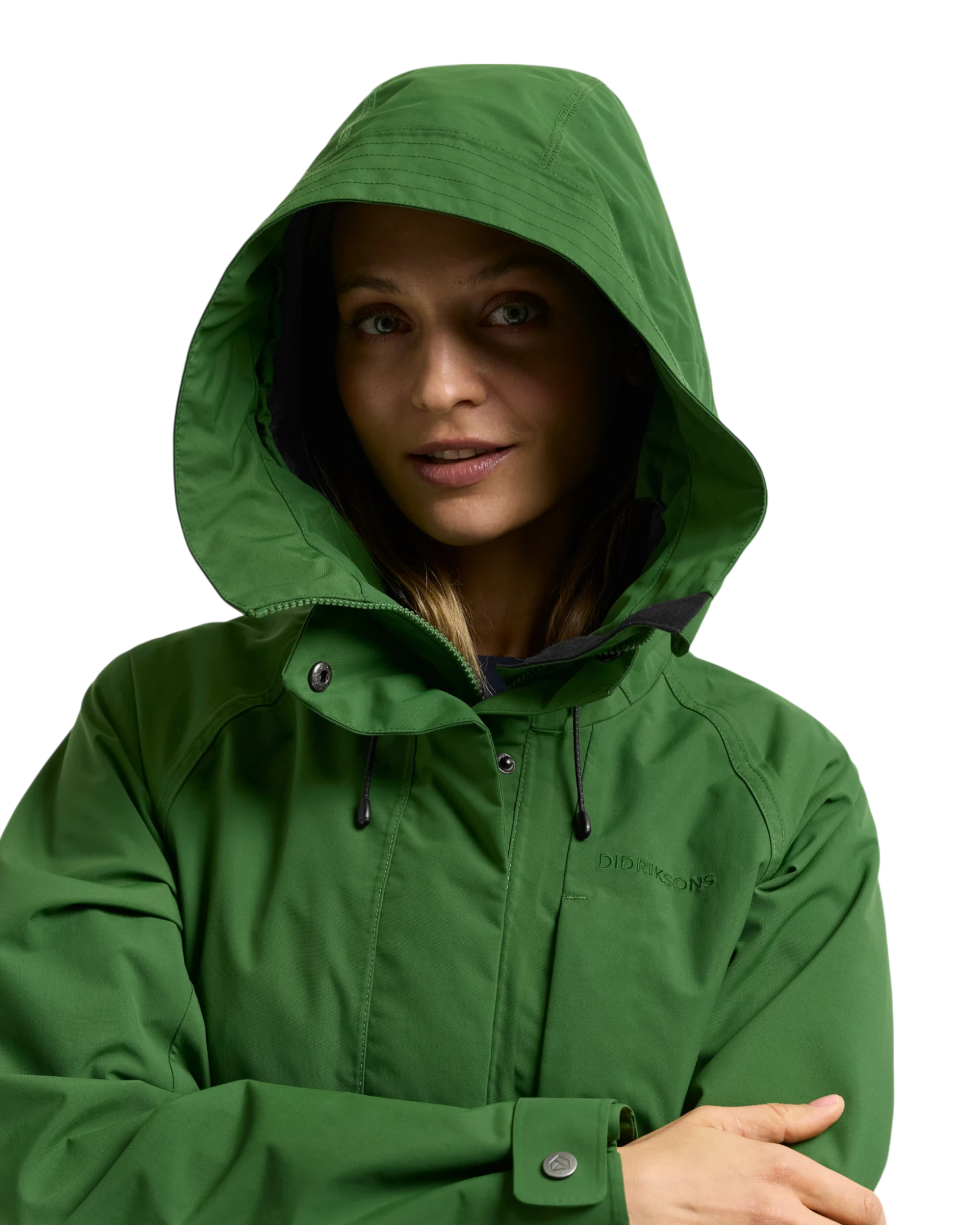 Louise Long Parka - Velvet Green
