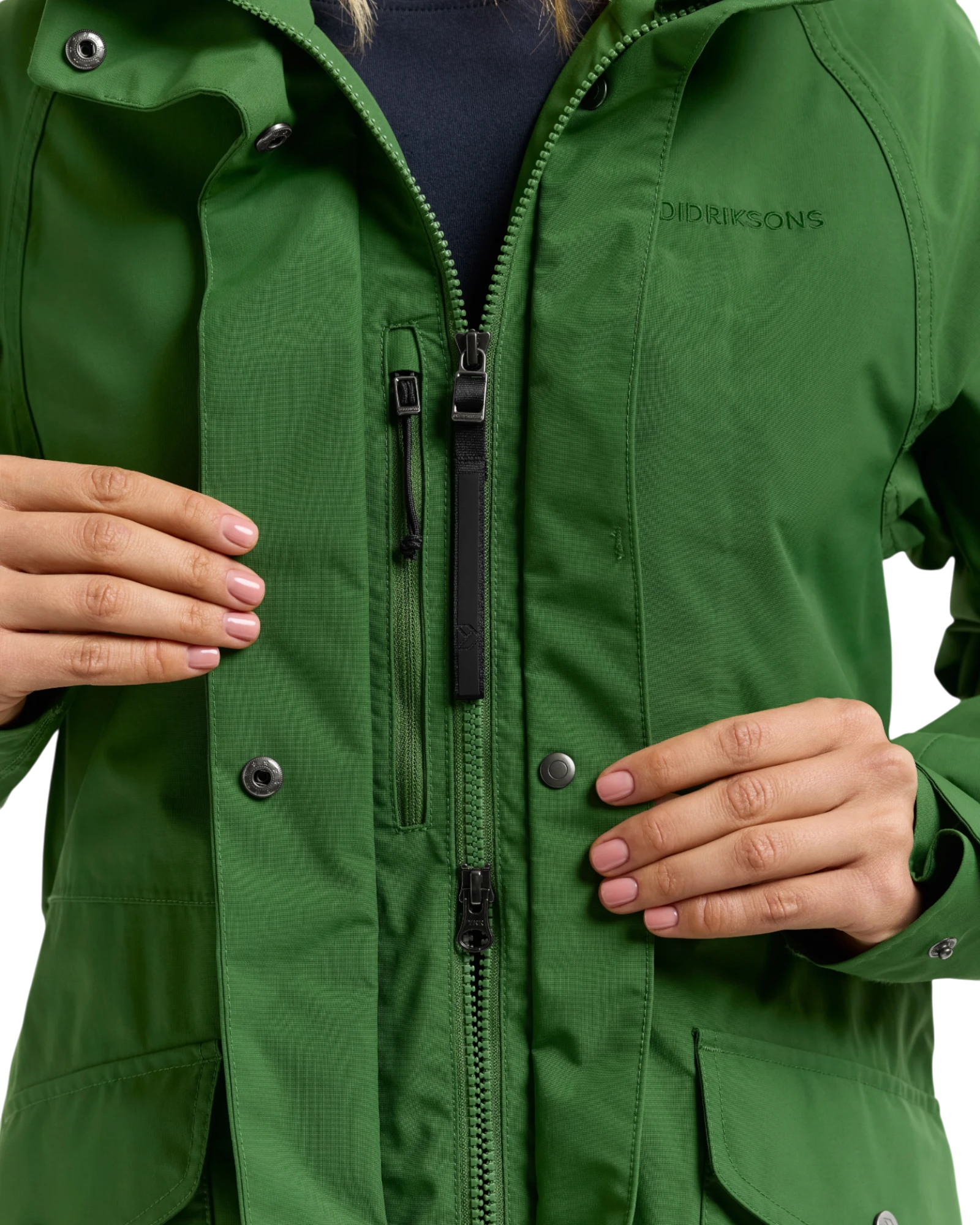 Louise Long Parka - Velvet Green