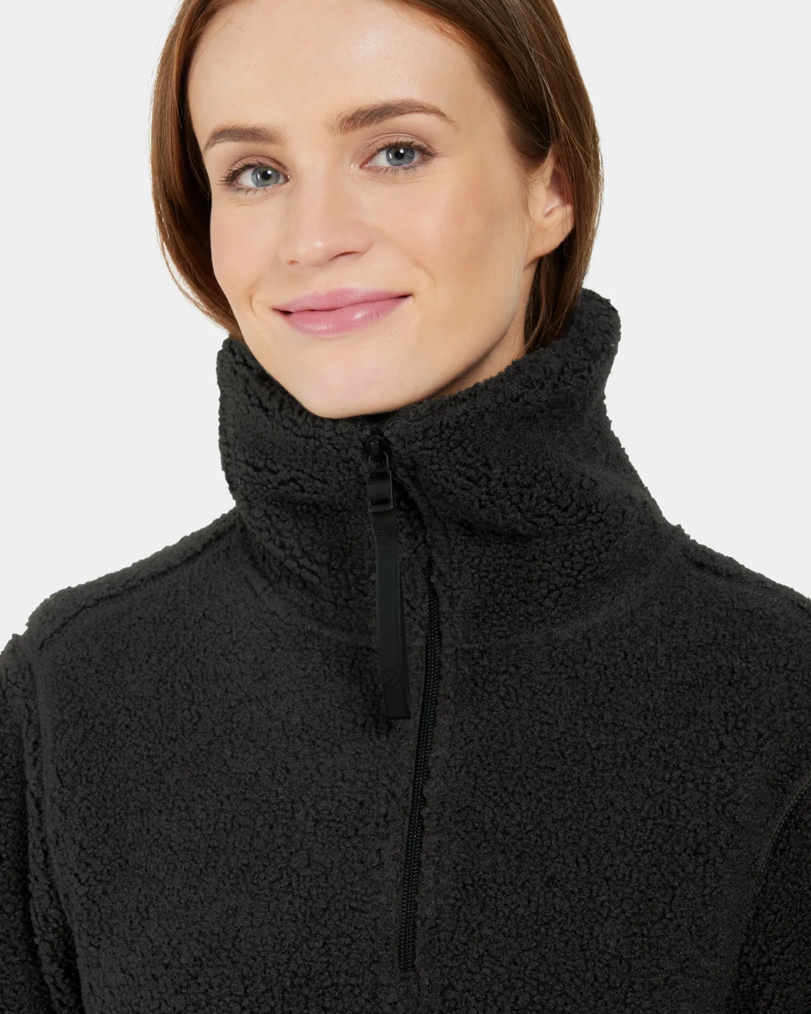 Marina Half-Zip Fleece - Black