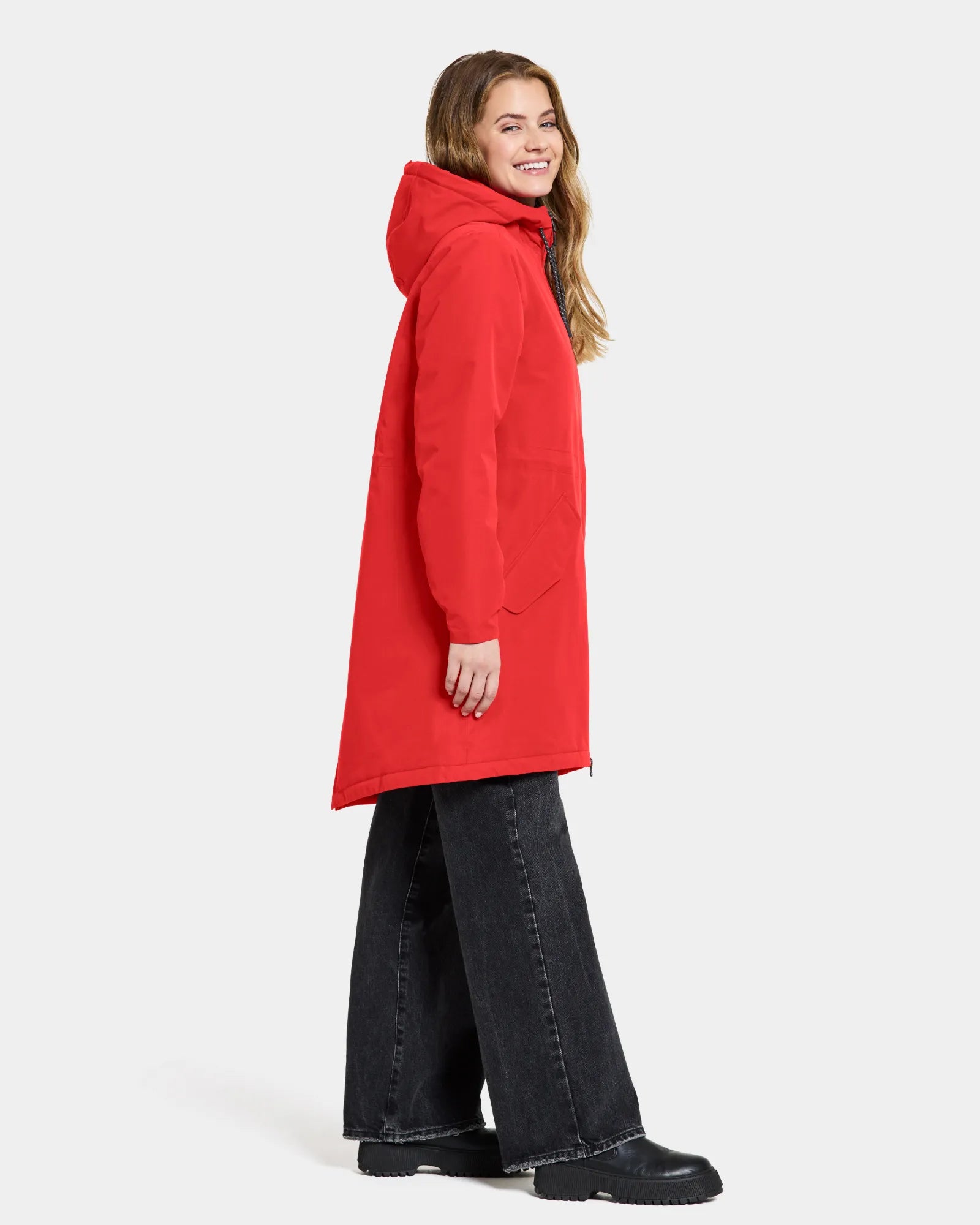 Didriksons Pomme Marta-Lisa Beacon Red Parka – -