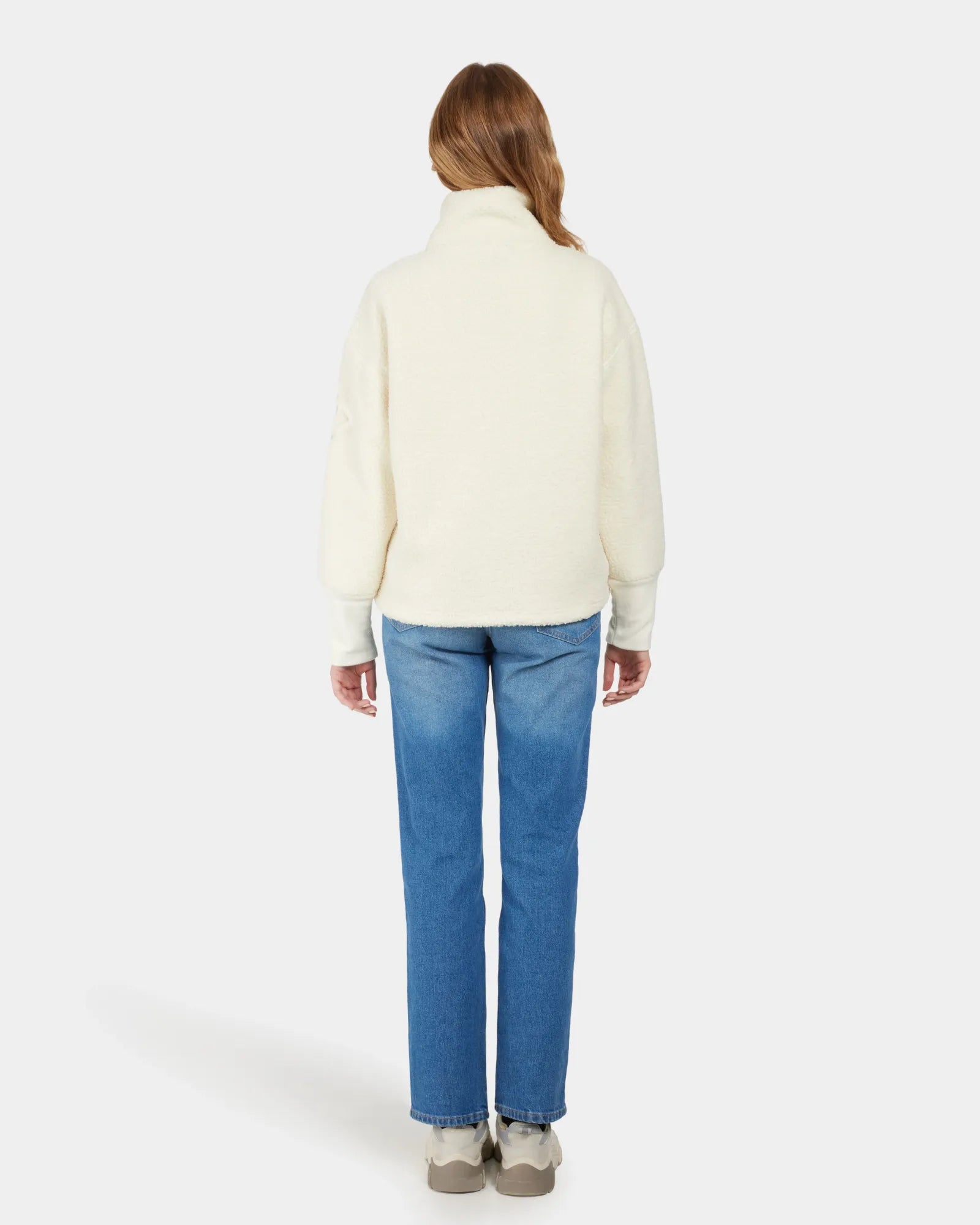 Mella Fleece - White Foam