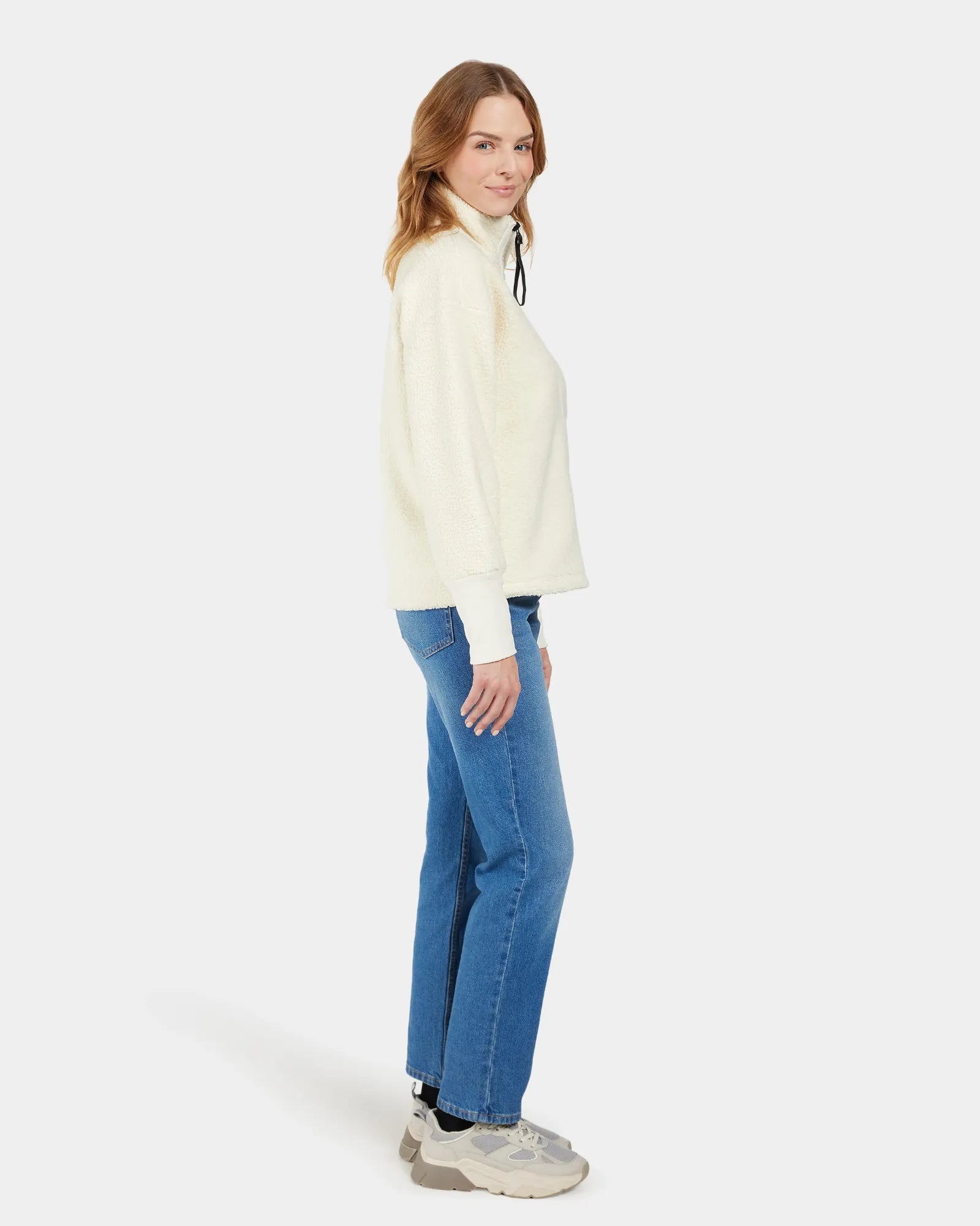 Mella Fleece - White Foam