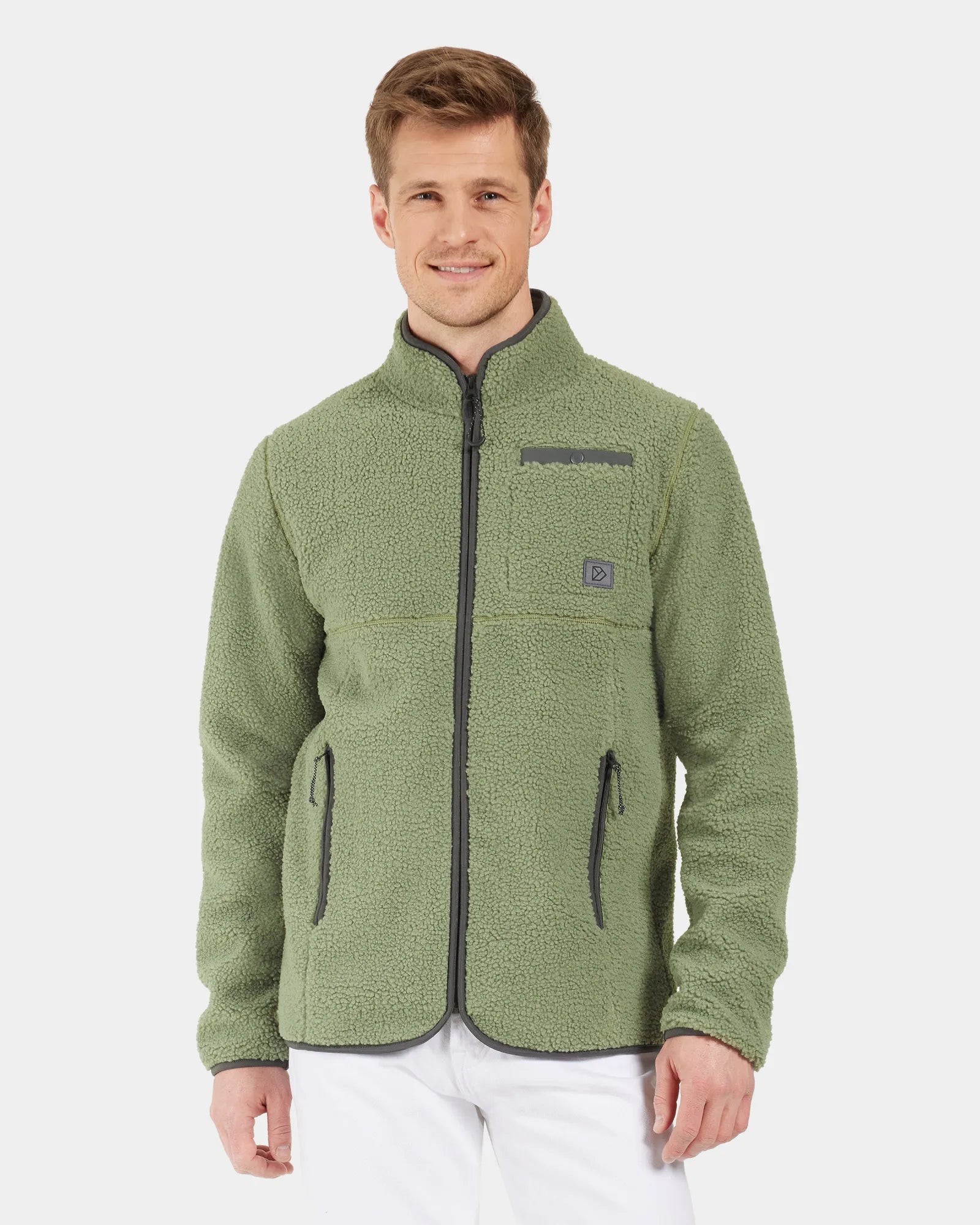 Phoenix Full Zip Fleece - Light Moss