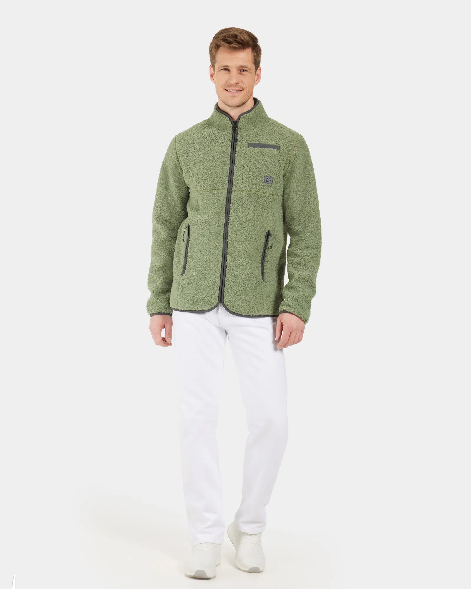 Phoenix Full Zip Fleece - Light Moss