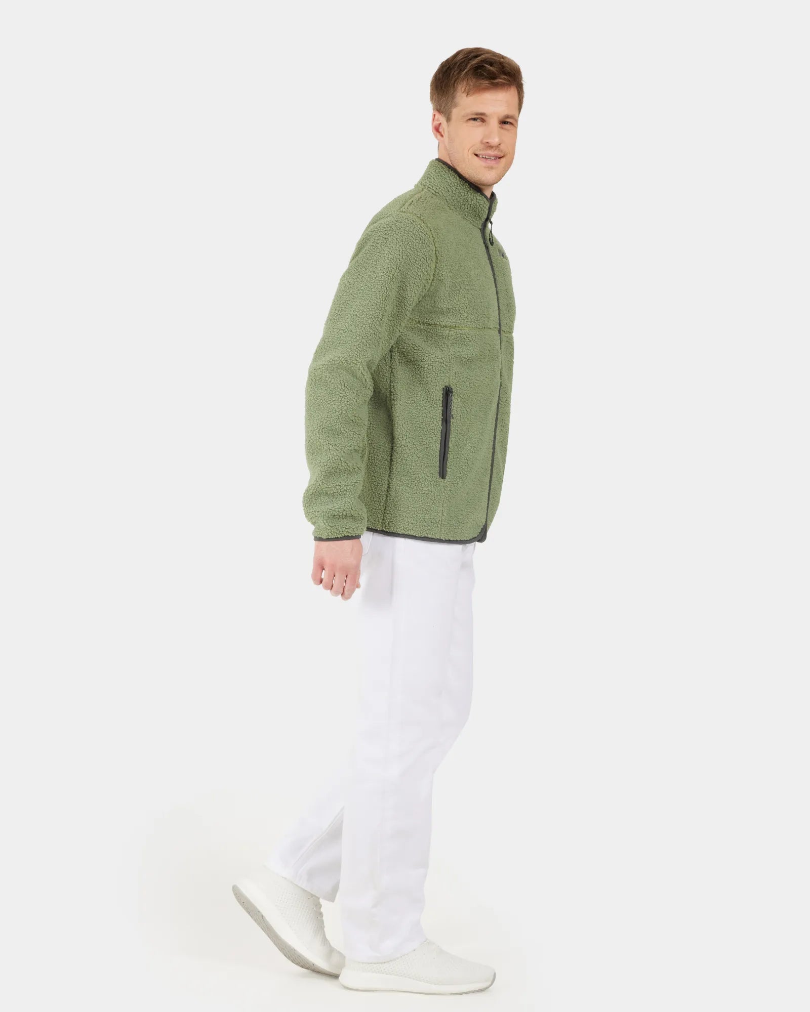 Phoenix Full Zip Fleece - Light Moss