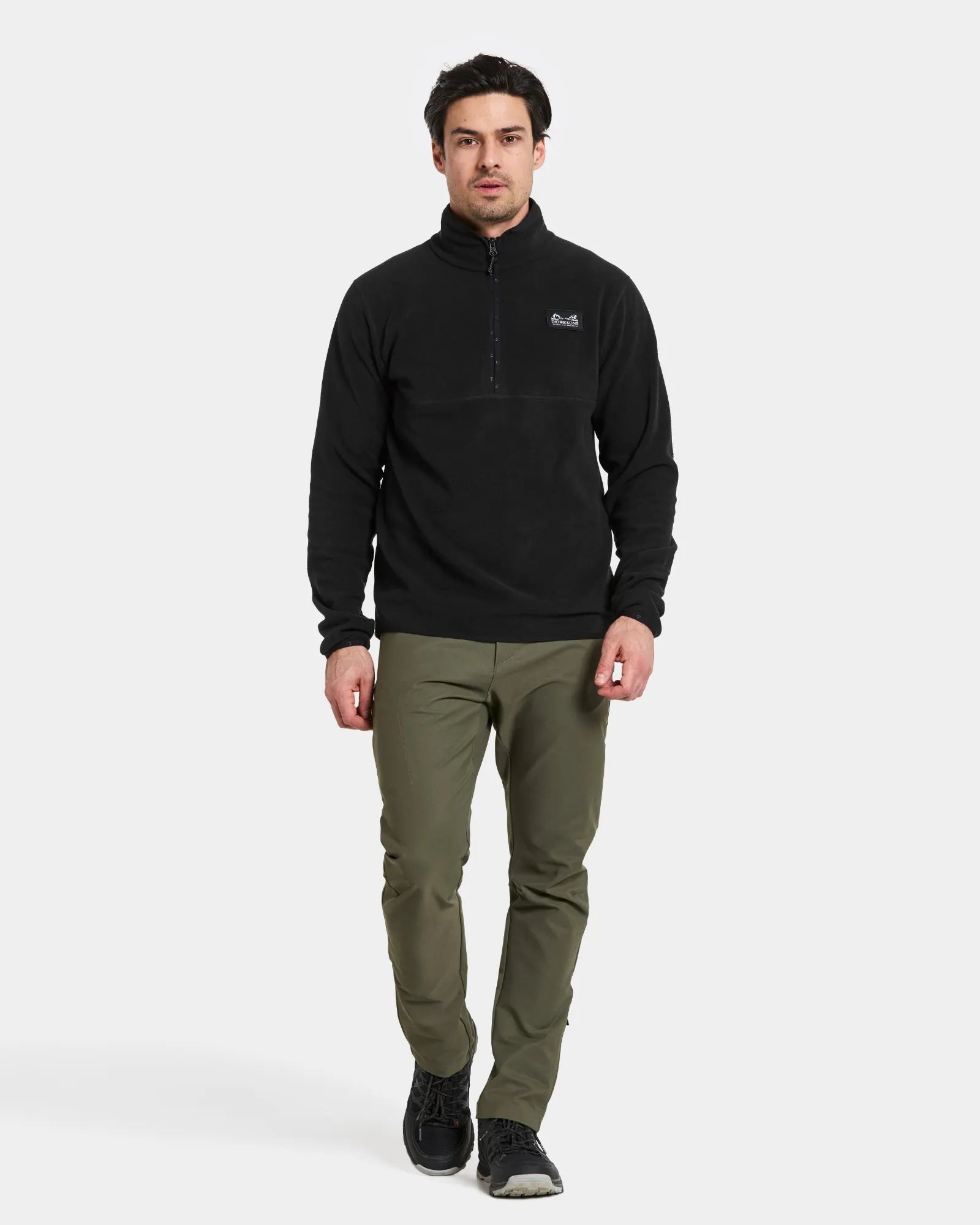 Vito Half Zip Fleece - Black