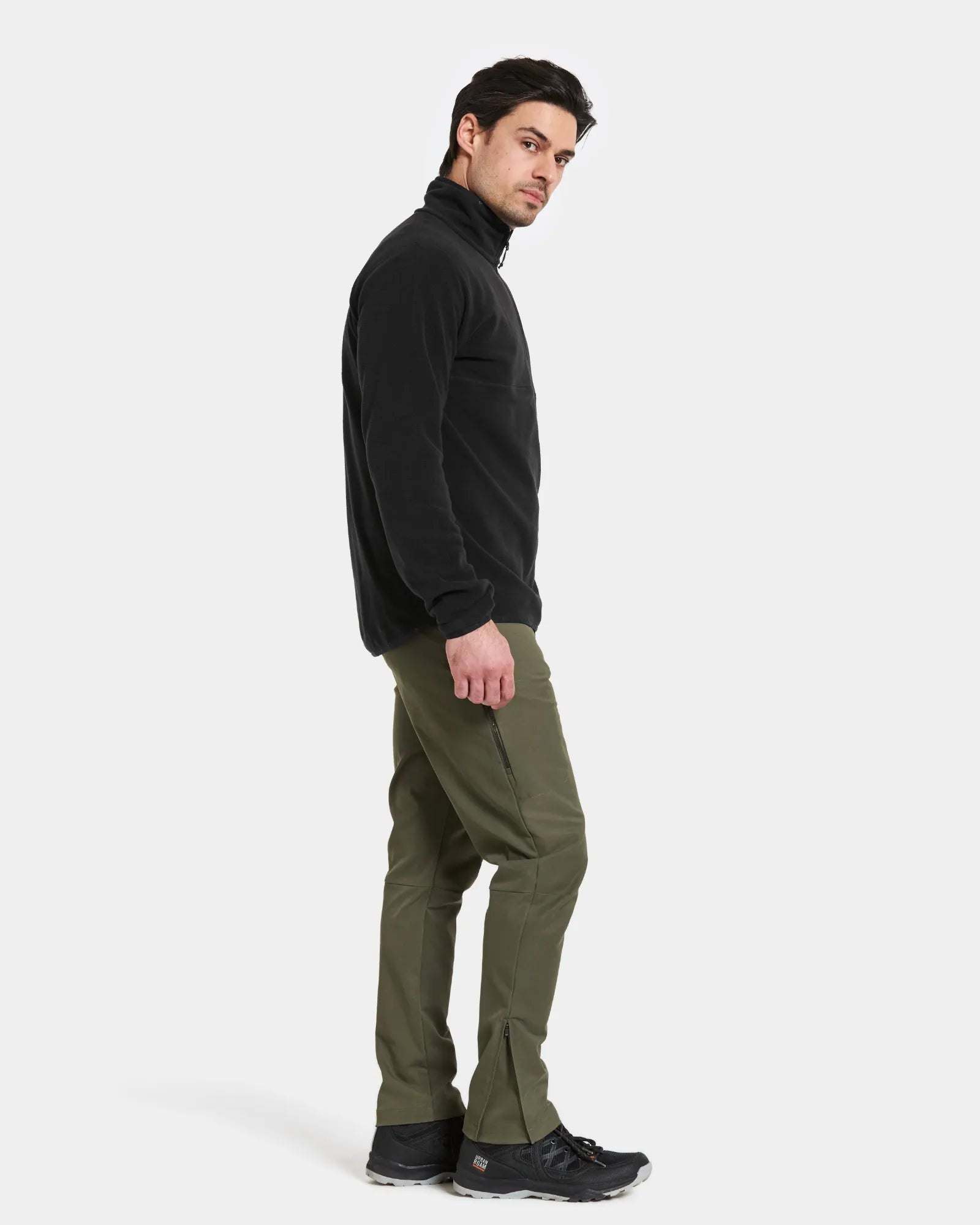 Vito Half Zip Fleece - Black