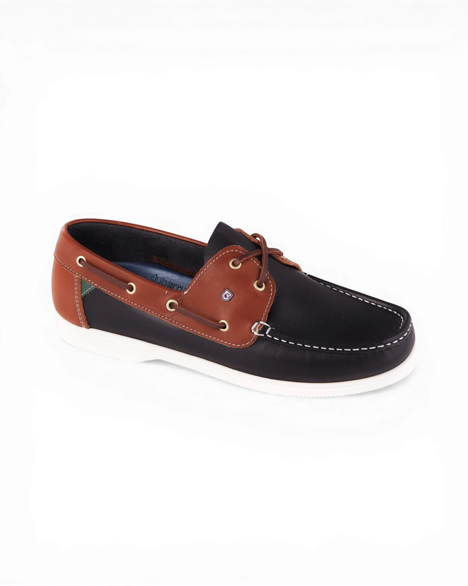 Admirals Men's Deck Shoe - Navy/Brown
