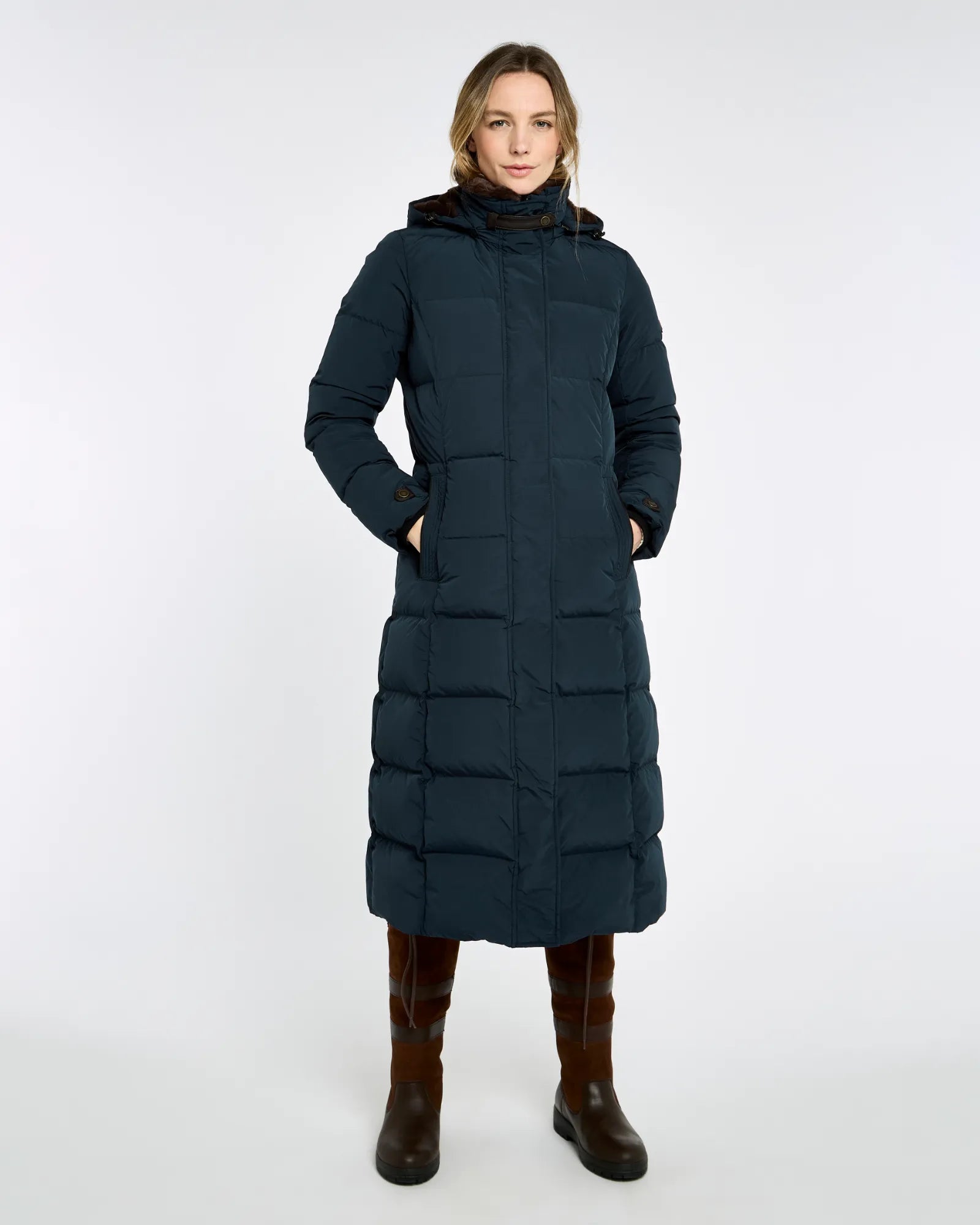 Aldborough Coat - Navy
