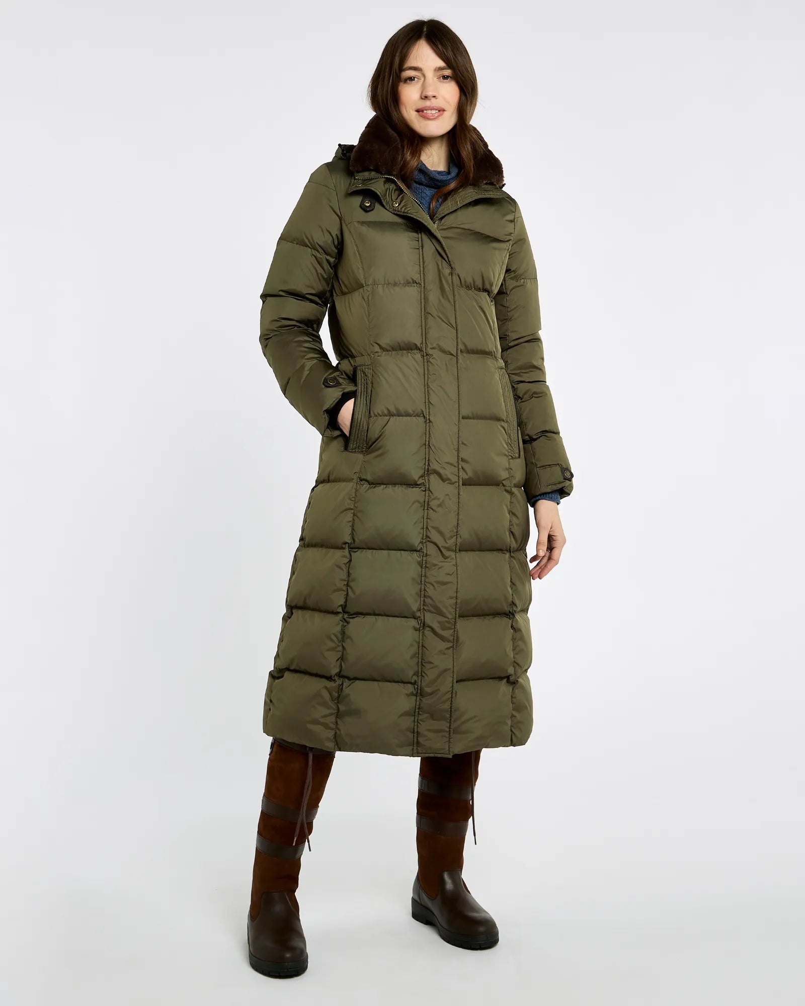 Aldborough Coat - Olive
