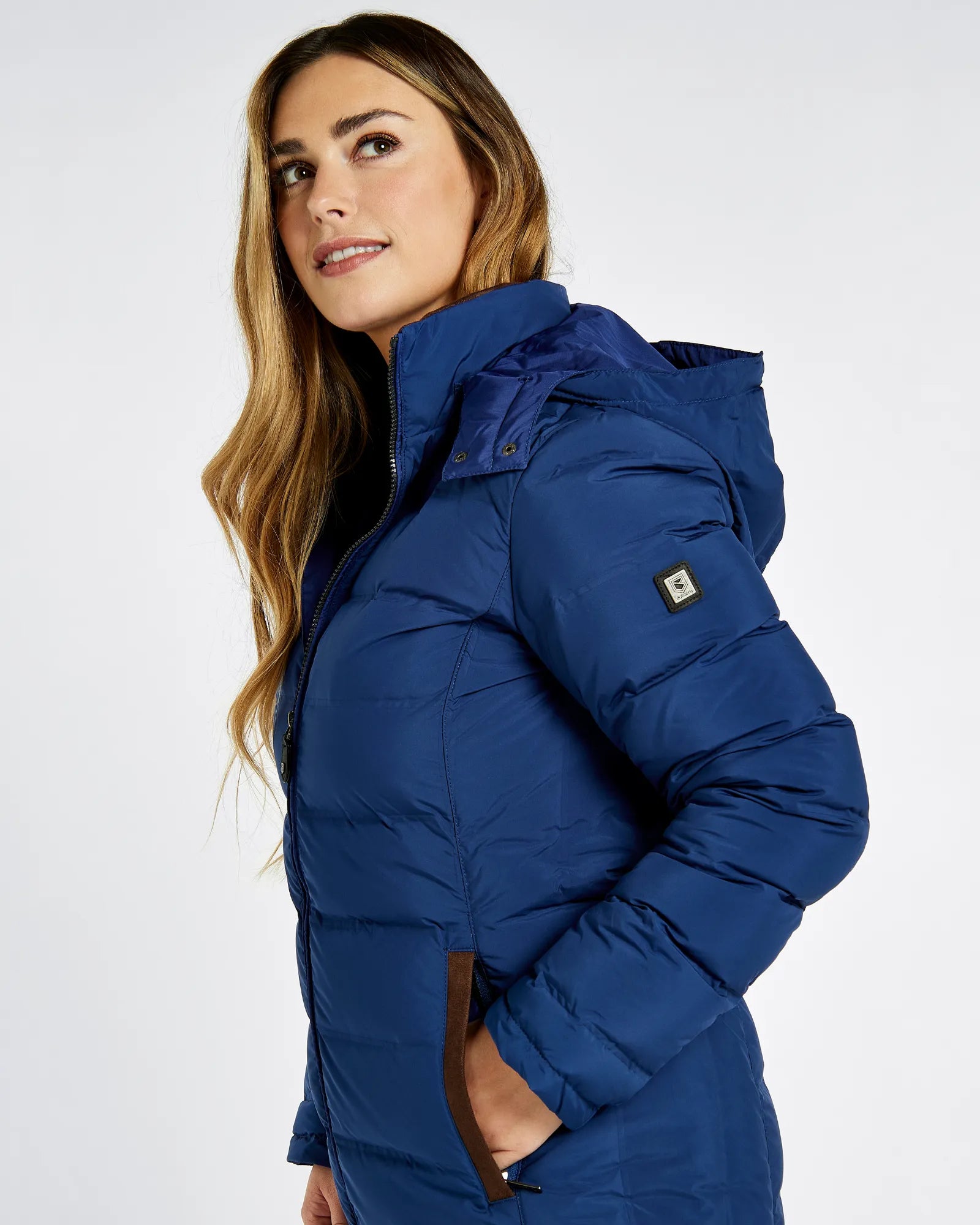 Ballybrophy Quilted Jacket - Peacock