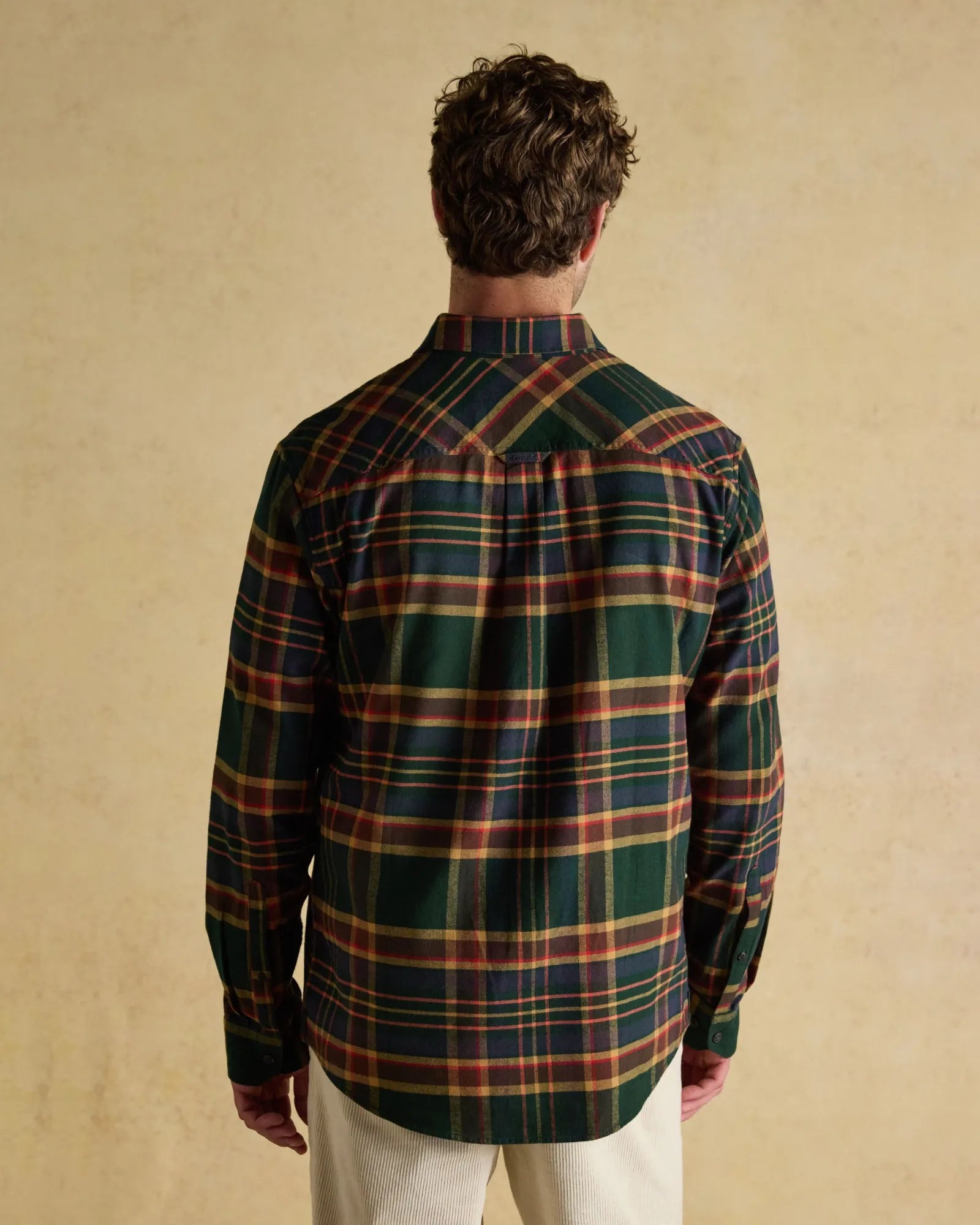 Brushed Flannel Shirt - Green