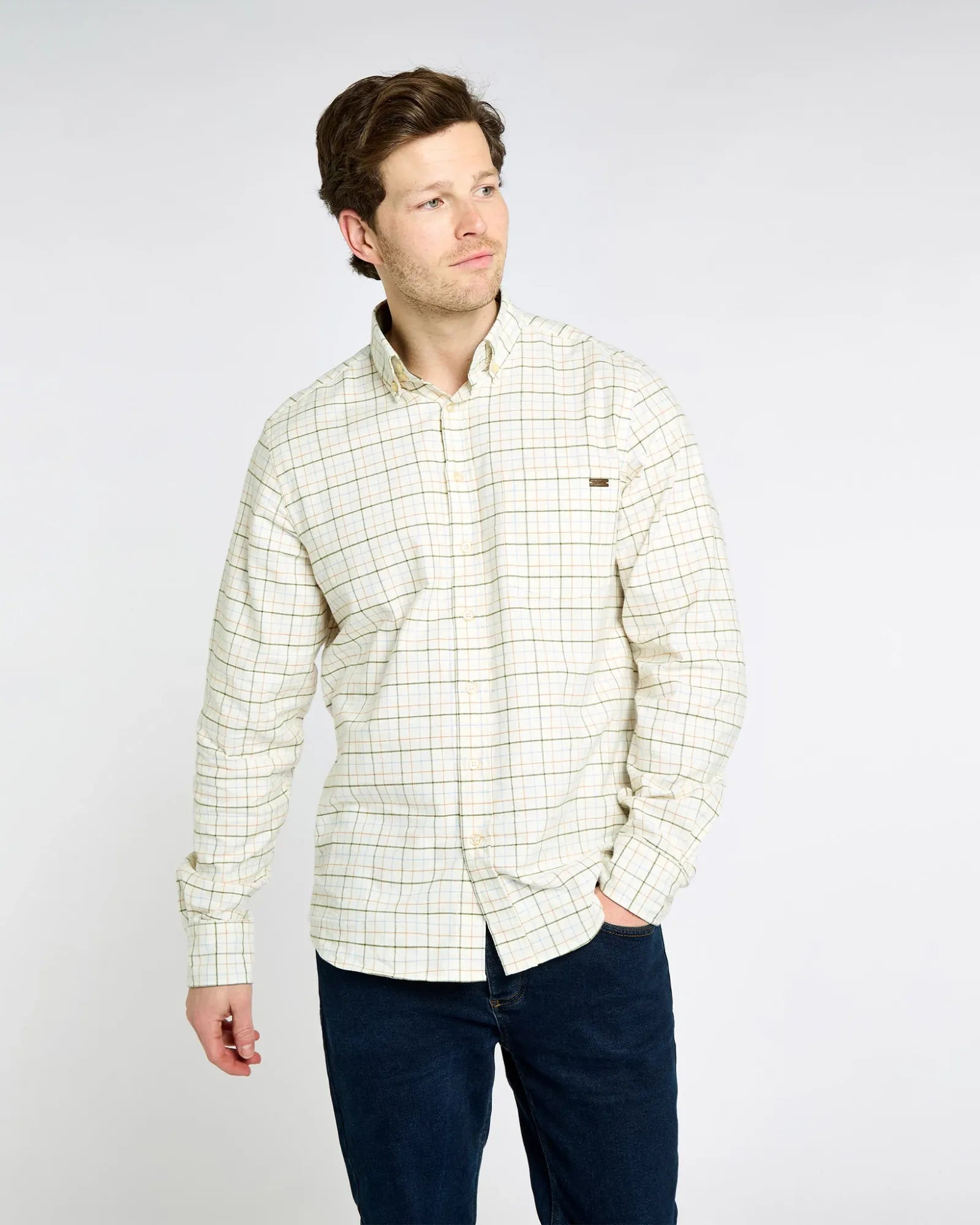 Drumcar Shirt - Dusky Green