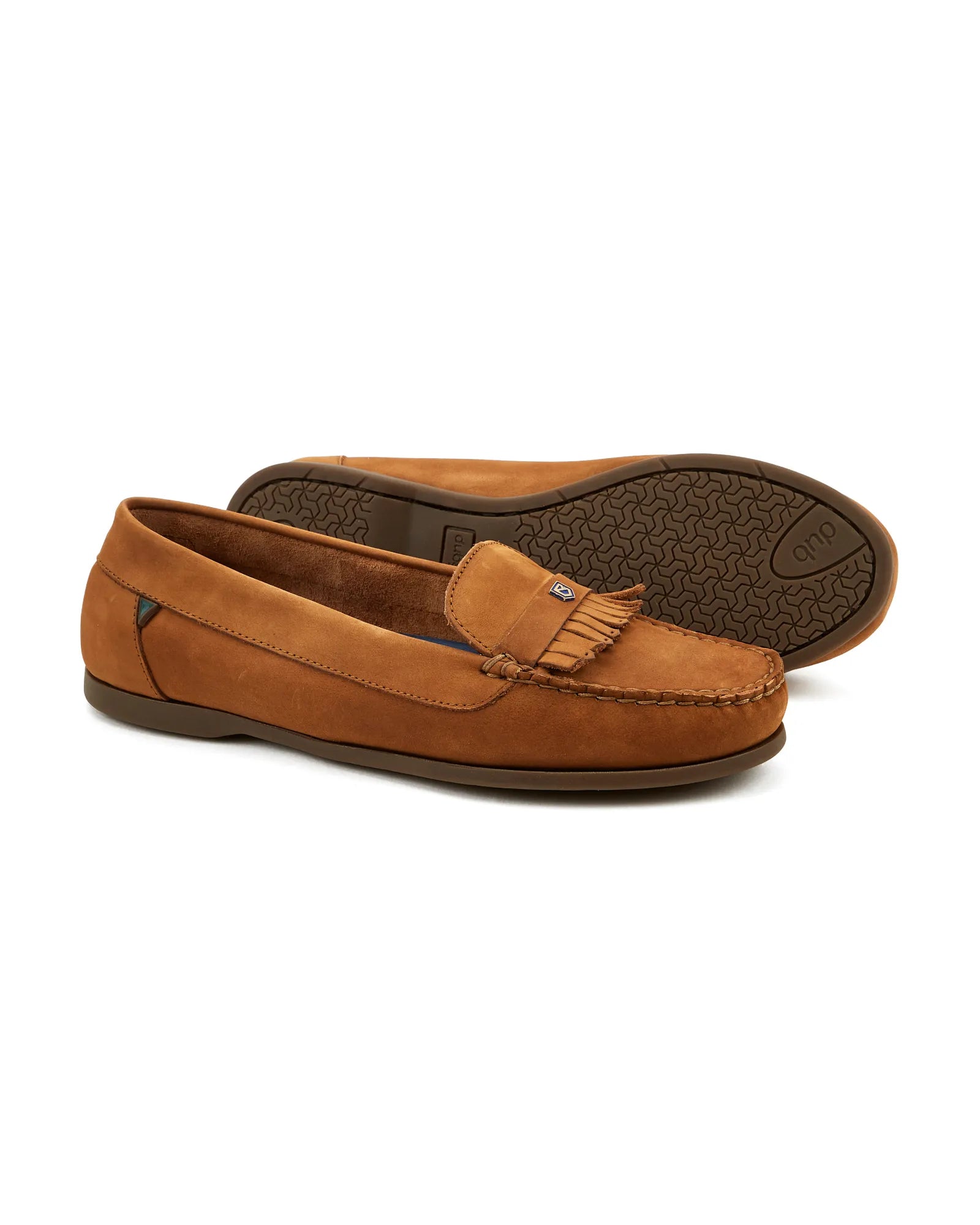 Florence Deck Shoe - Cognac