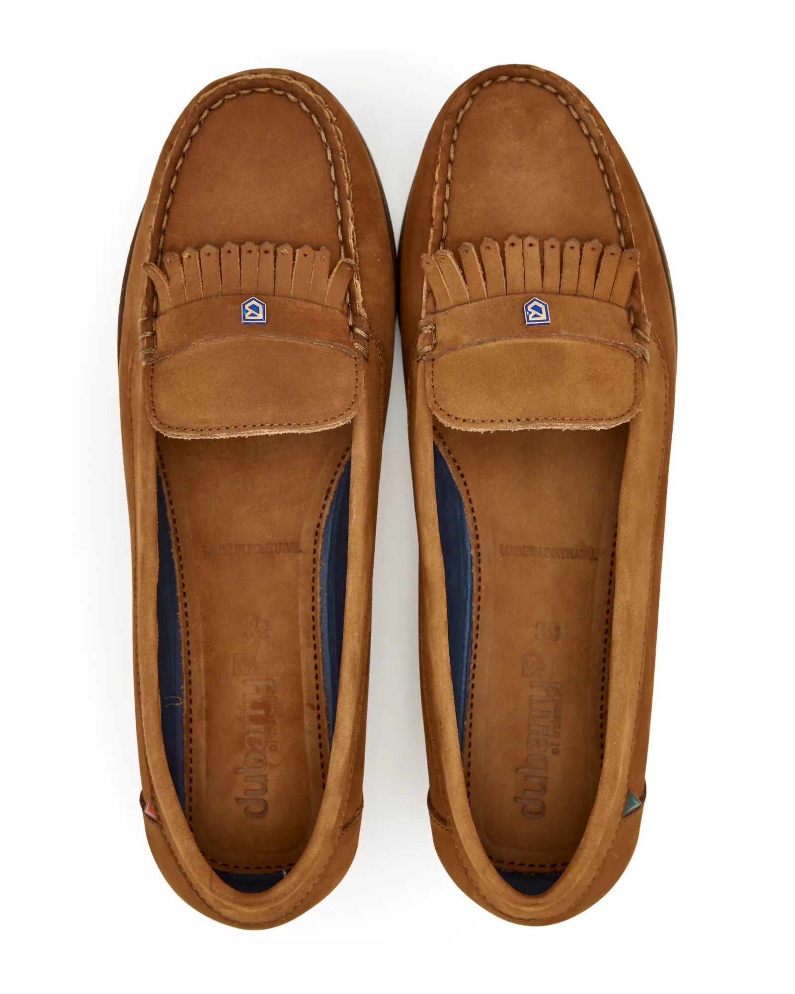 Florence Deck Shoe - Cognac