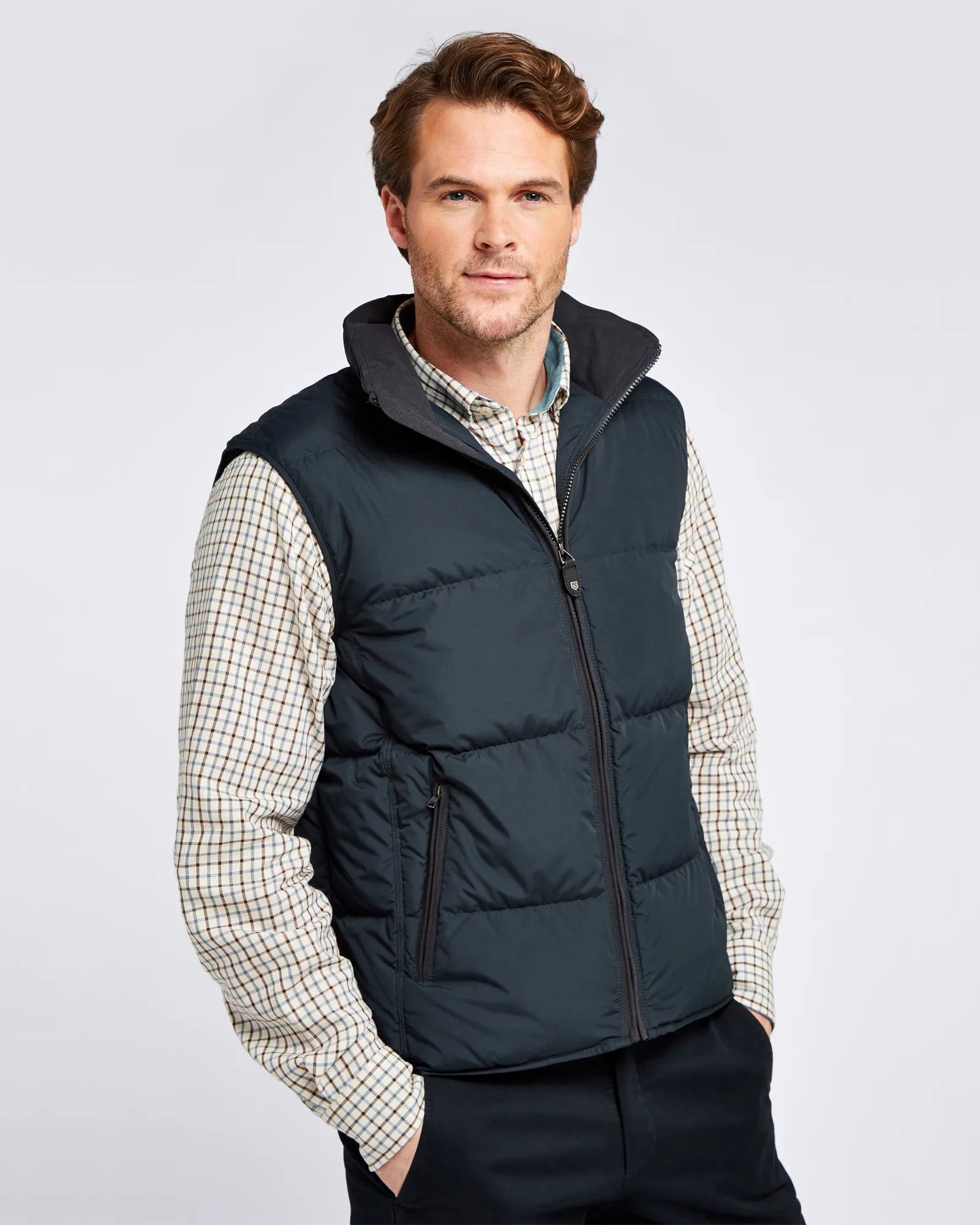 Graystown Down Gilet - Navy