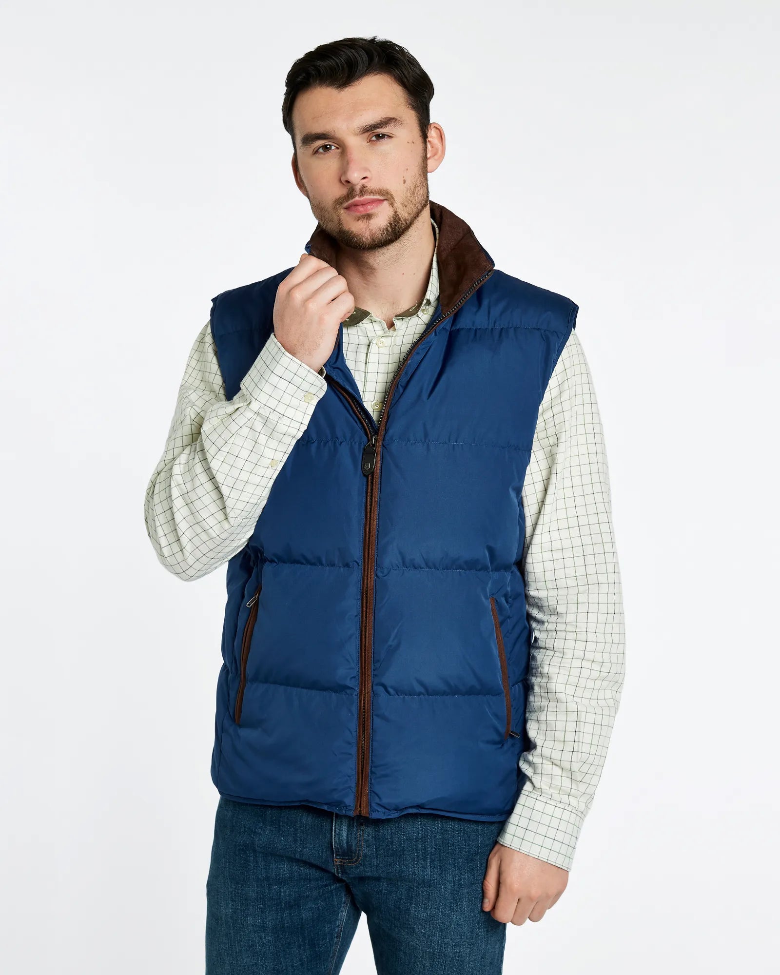 Graystown Down Gilet - Peacock