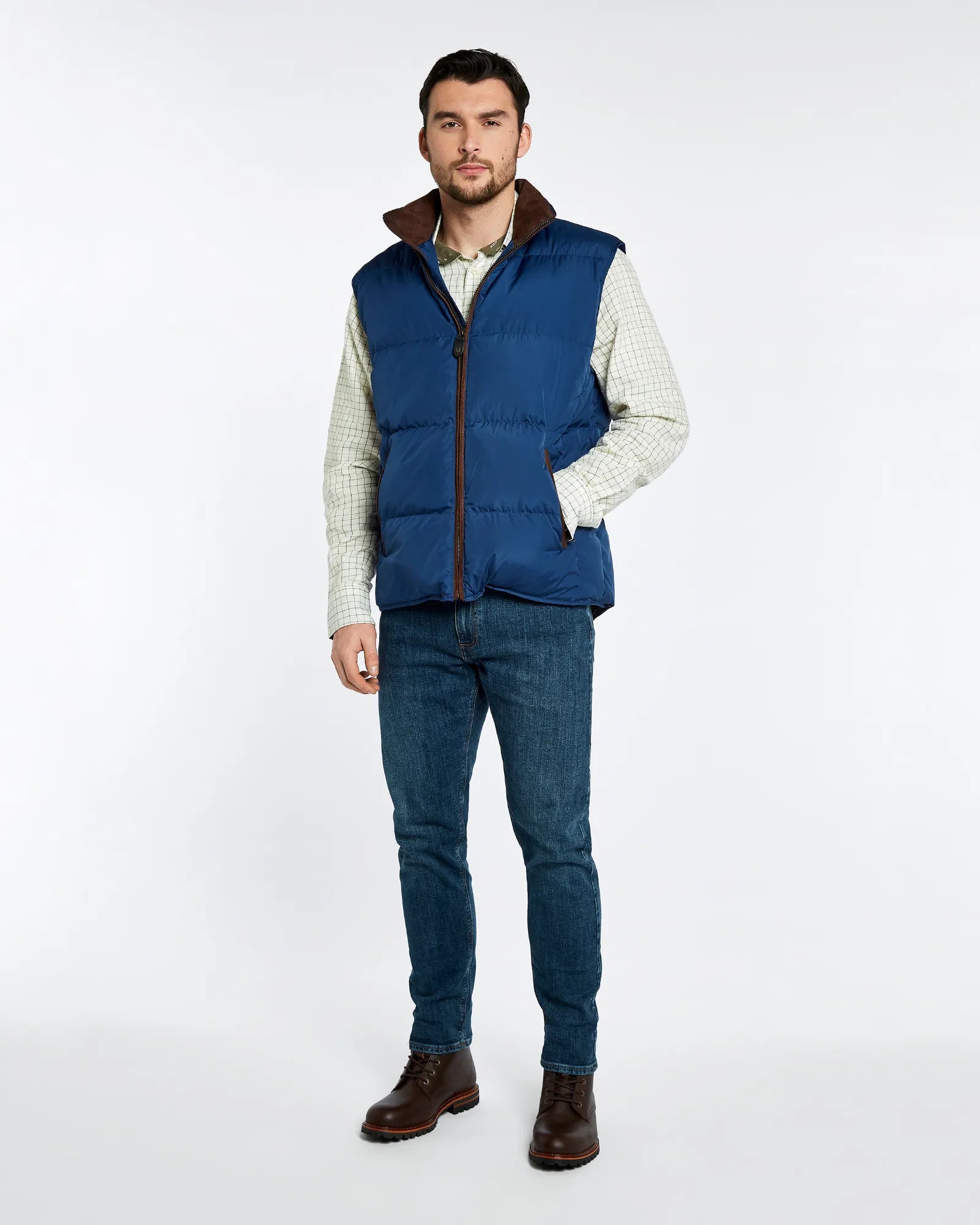 Graystown Down Gilet - Peacock