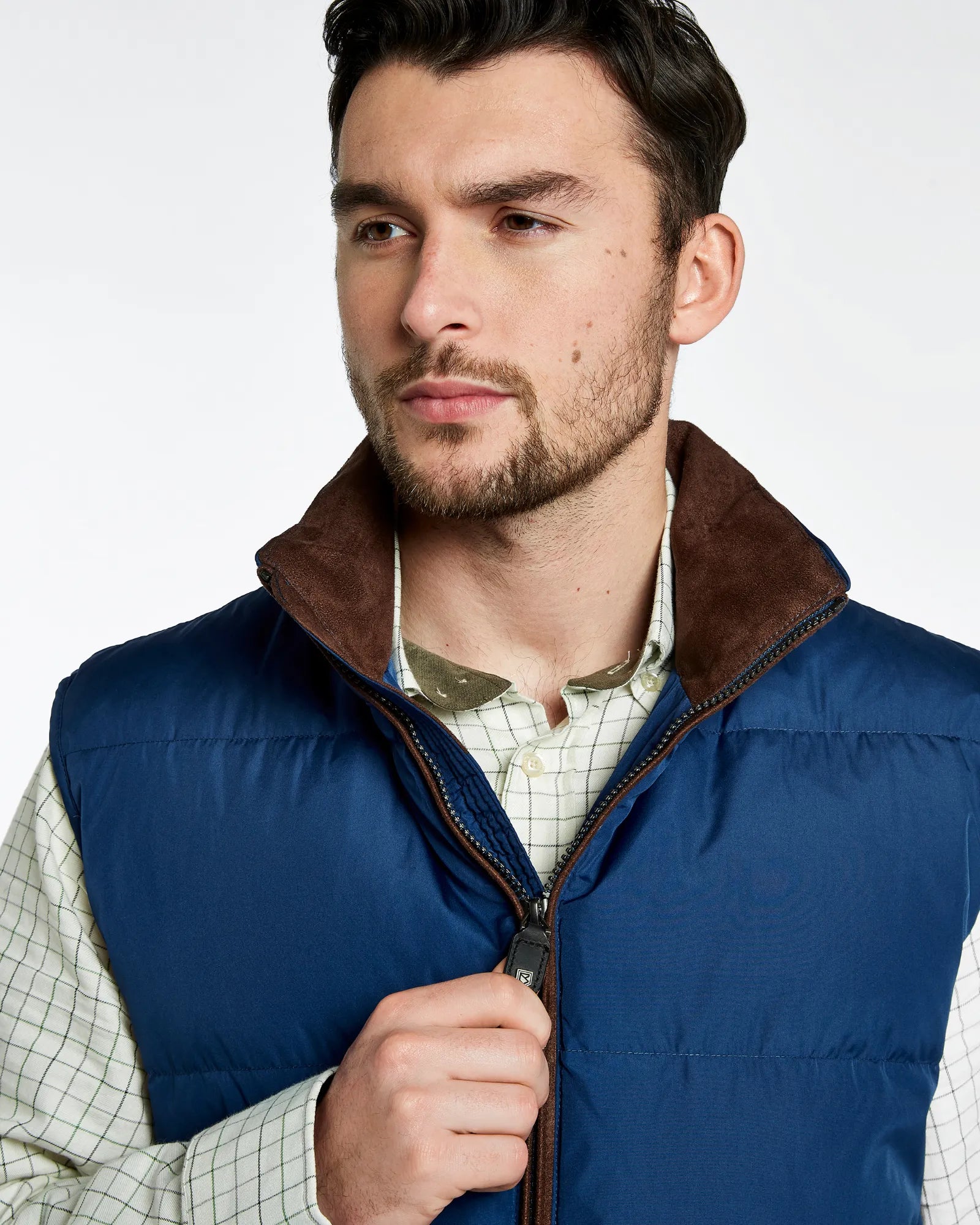 Graystown Down Gilet - Peacock