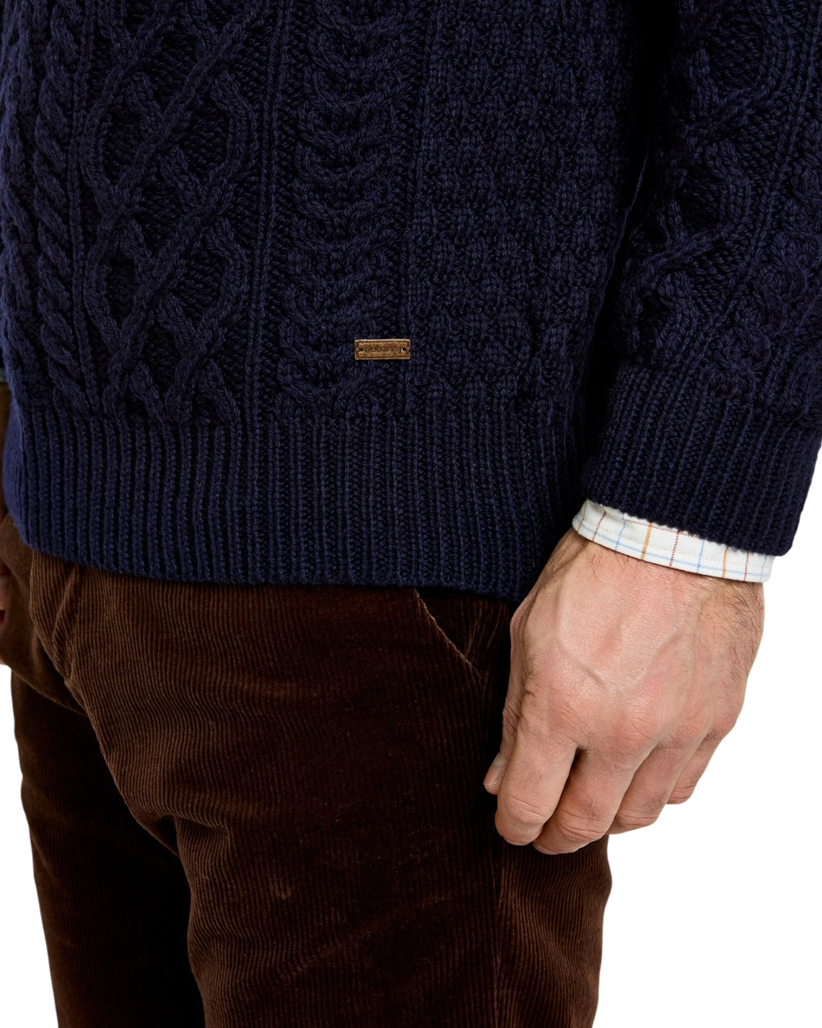 Henihan Quarter Zip Jumper - Navy
