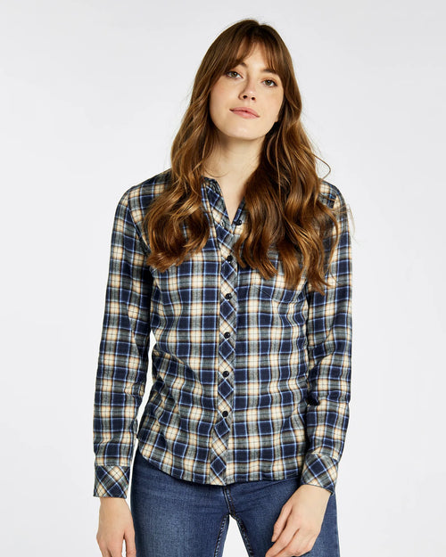 Japonica Check Shirt - Peacock