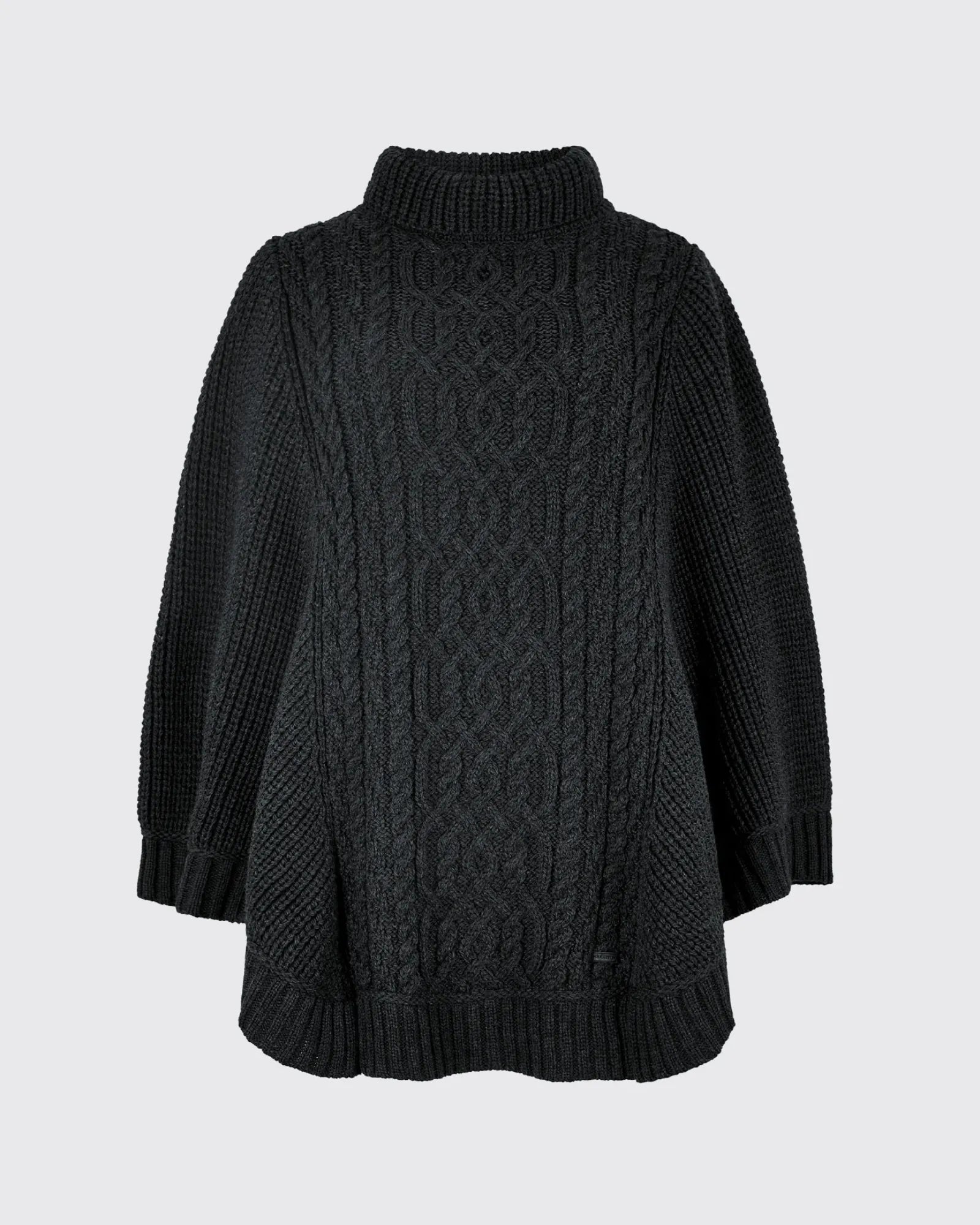 Kilronan Poncho - Charcoal
