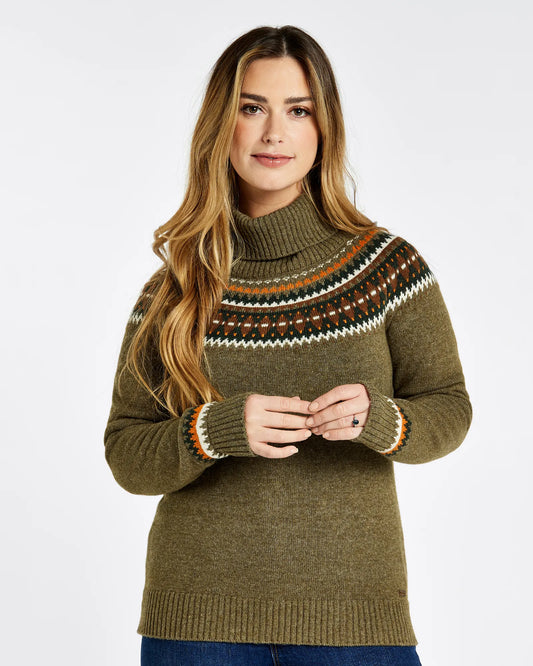 Riverdale Knitted Sweater - Dusky Green