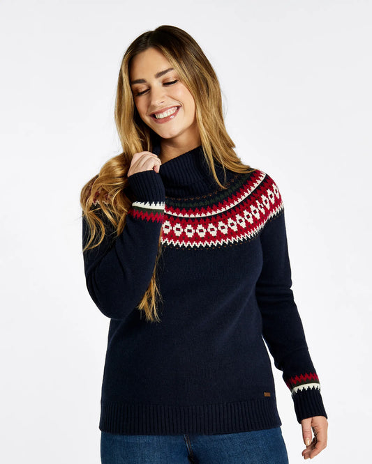 Riverdale Knitted Sweater - Navy