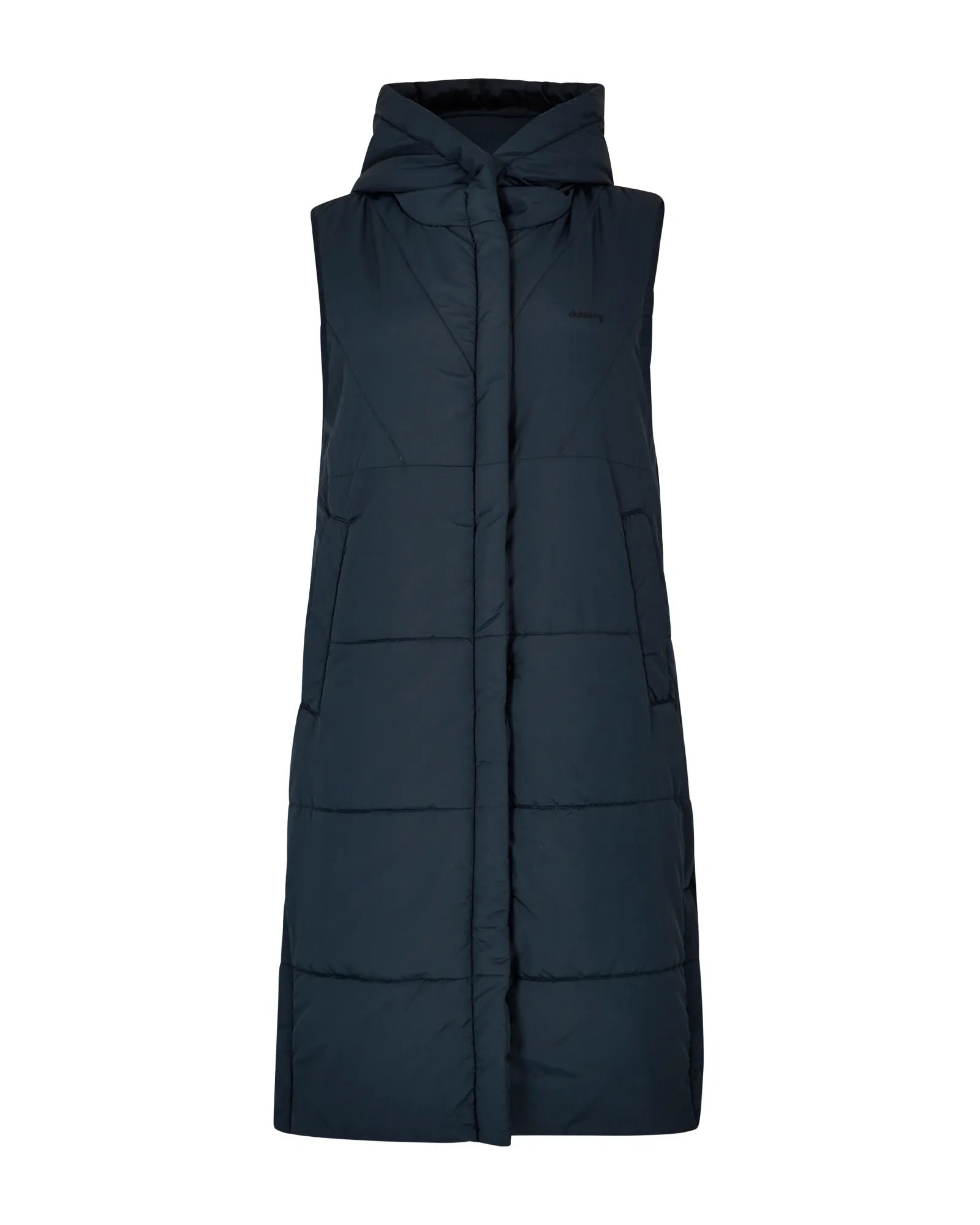 Ryan Women's Hooded Gilet - Navy