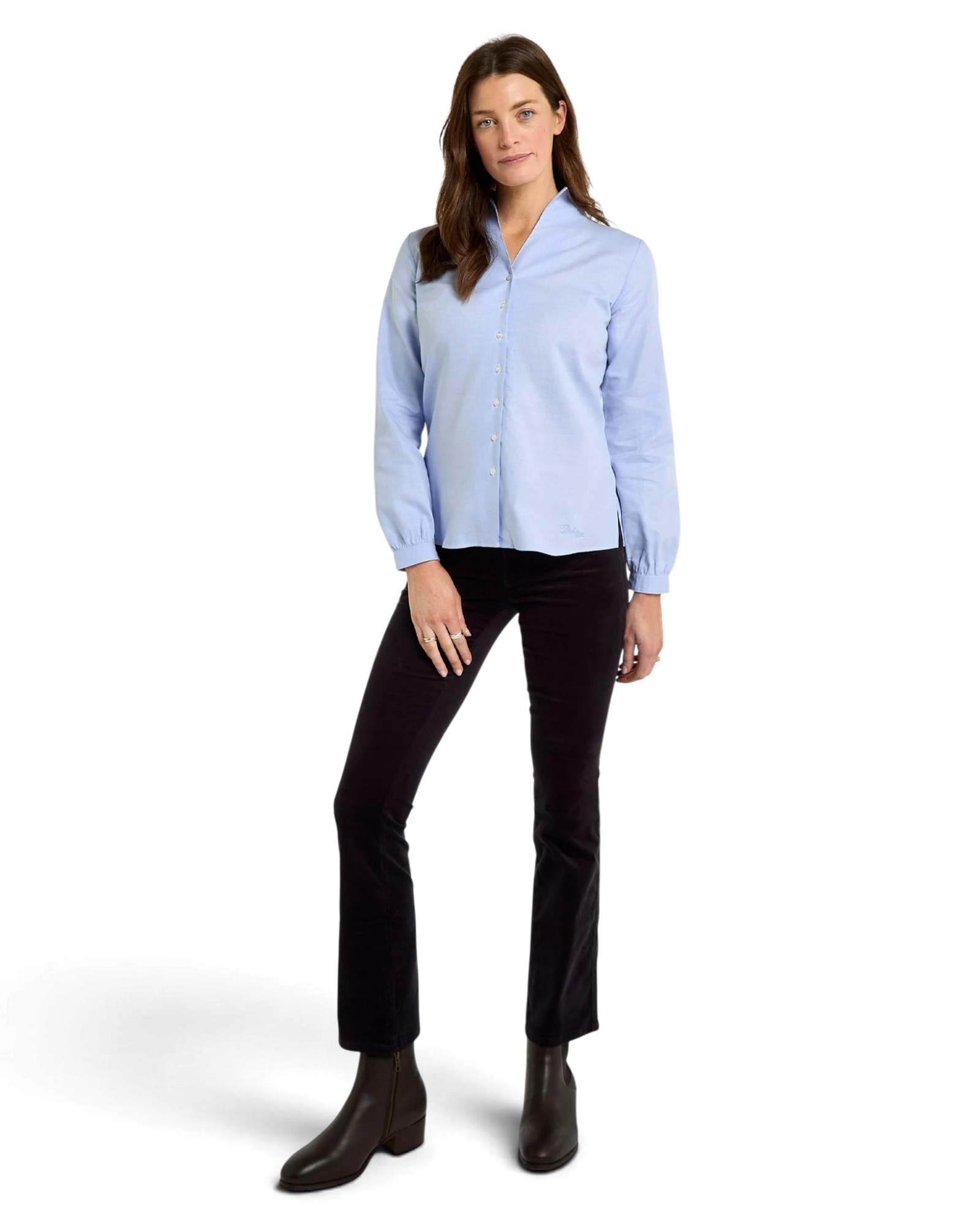 Woodsage Cotton Shirt - Blue