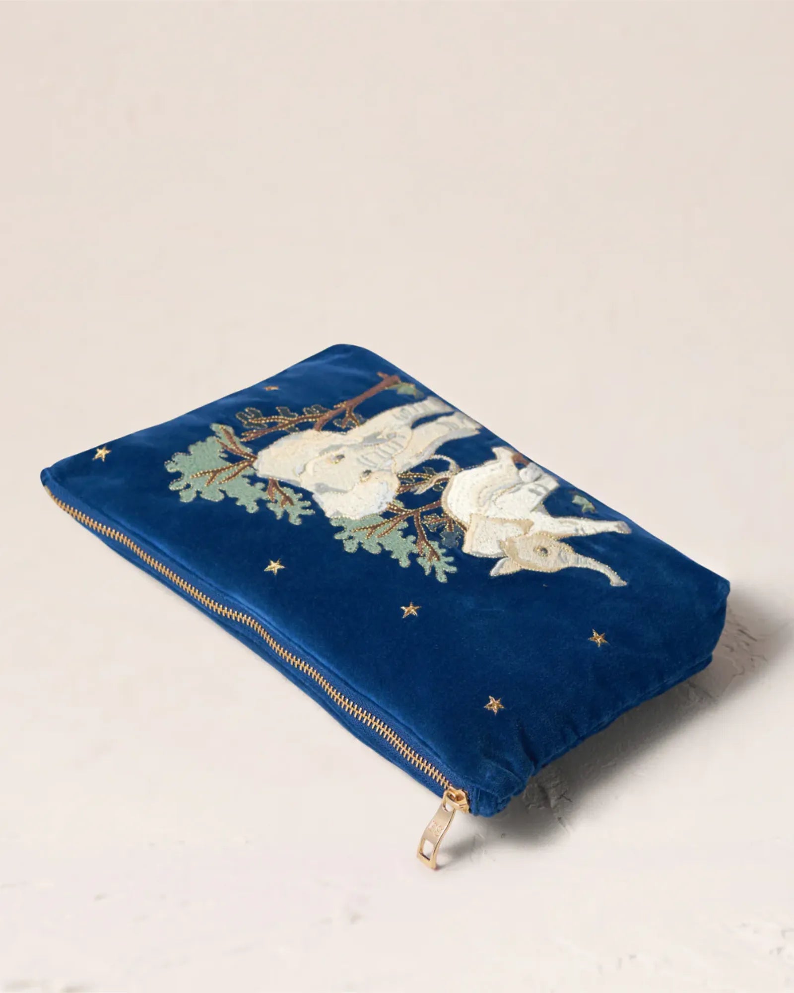 Baby Elephant Conservation Everyday Pouch - Cobalt