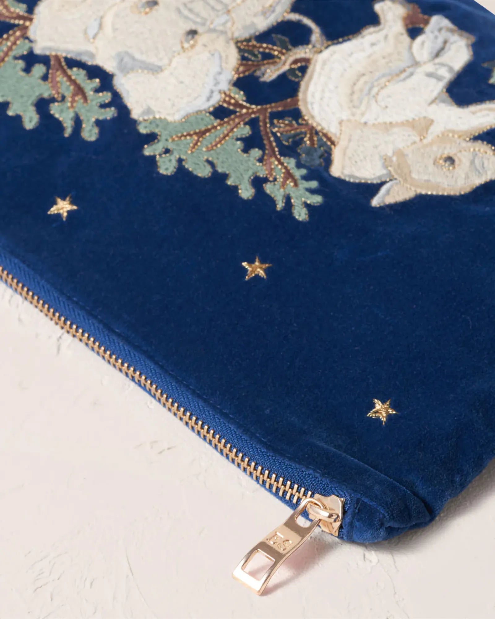 Baby Elephant Conservation Everyday Pouch - Cobalt