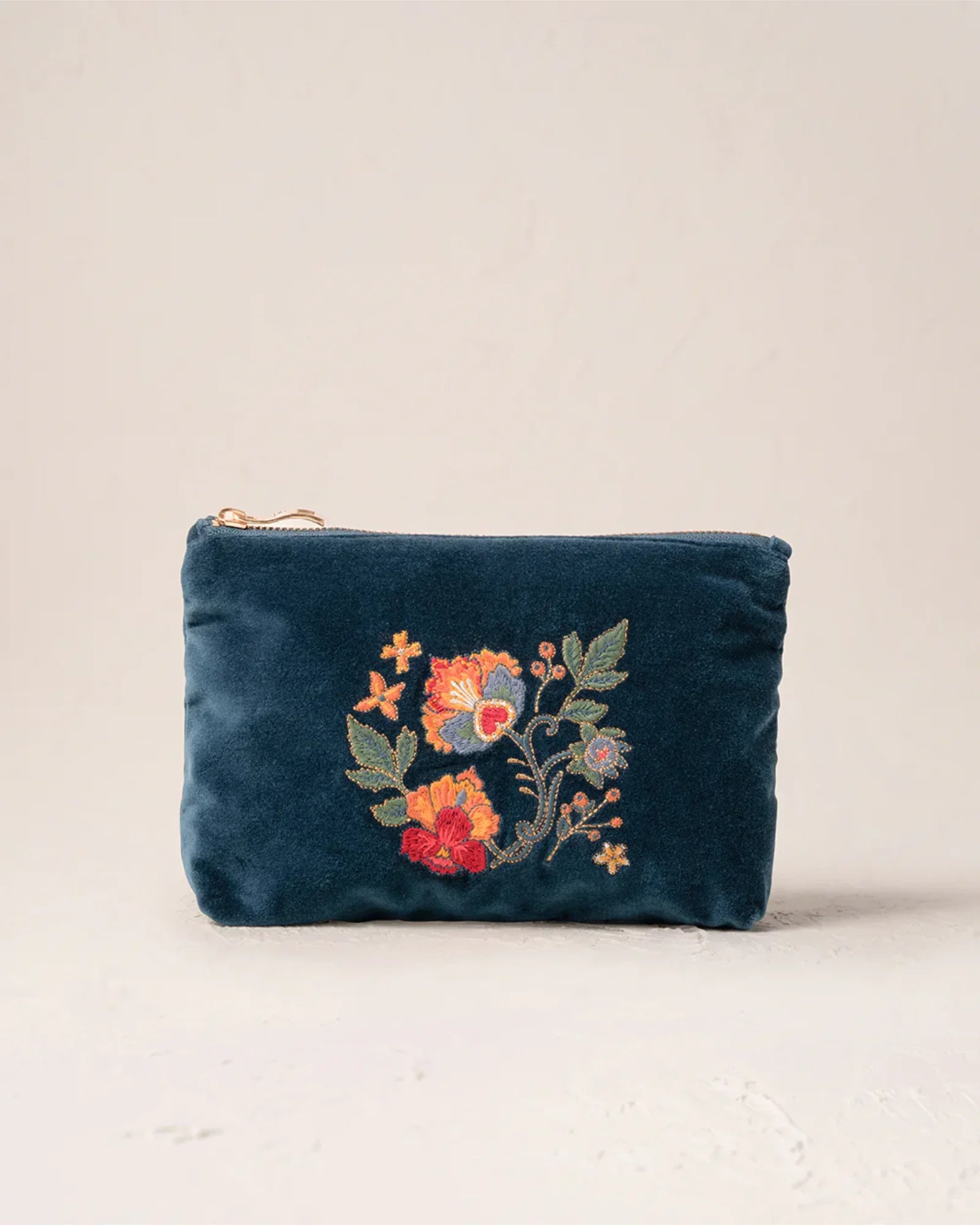 Botanical Garden Mini Pouch - Ink
