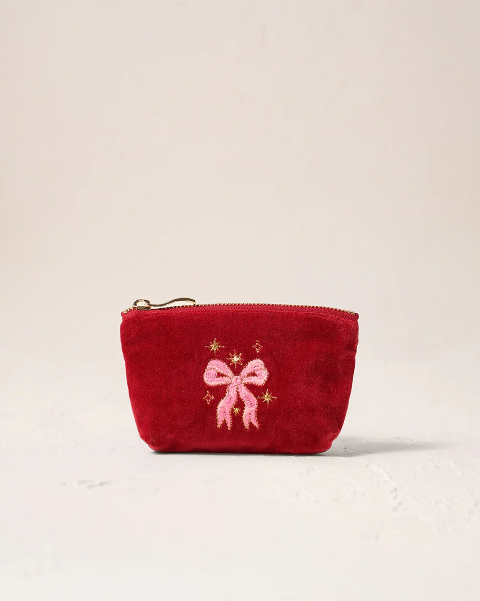 Dazzling Bows Coin Purse - Rouge