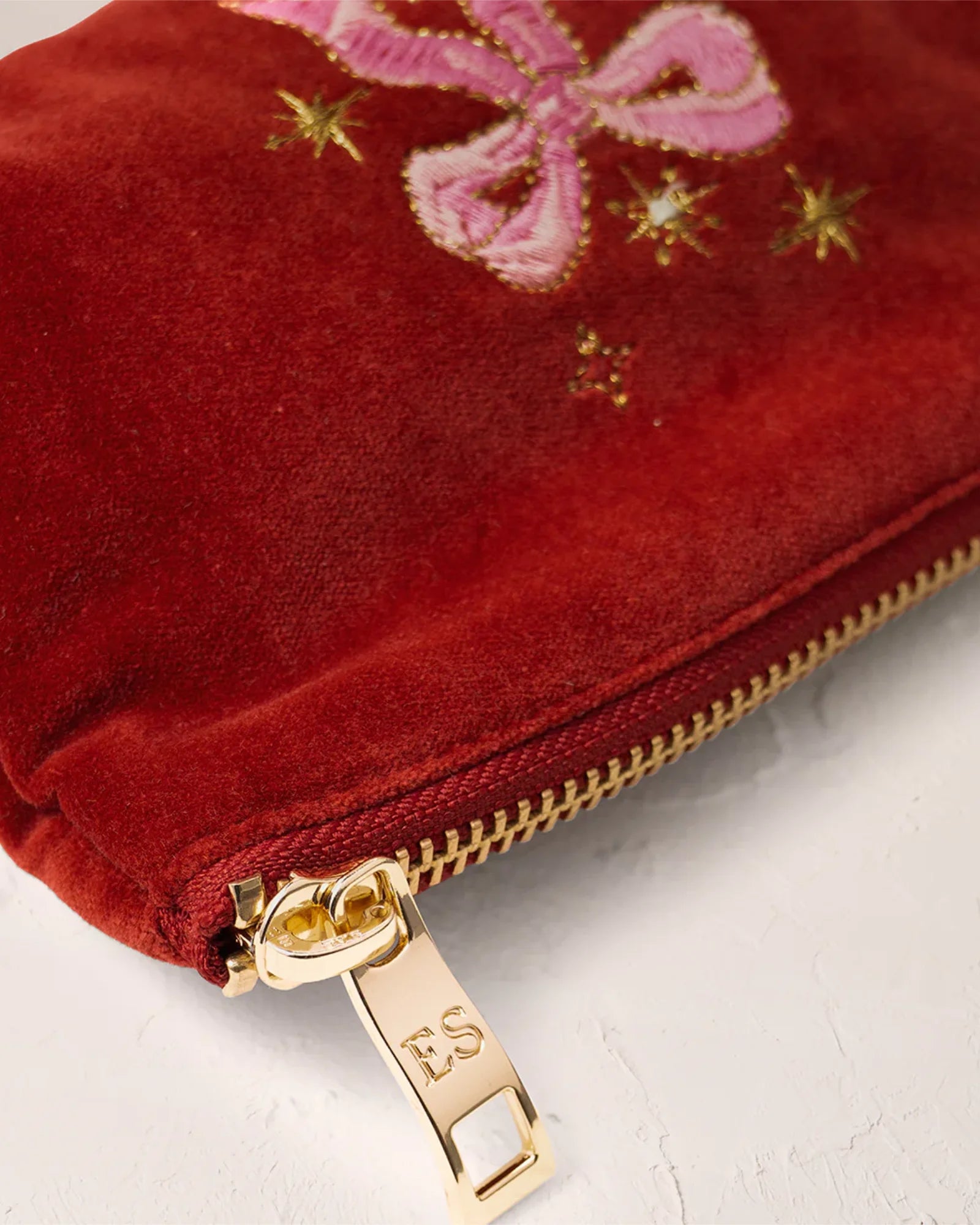 Dazzling Bows Coin Purse - Rouge