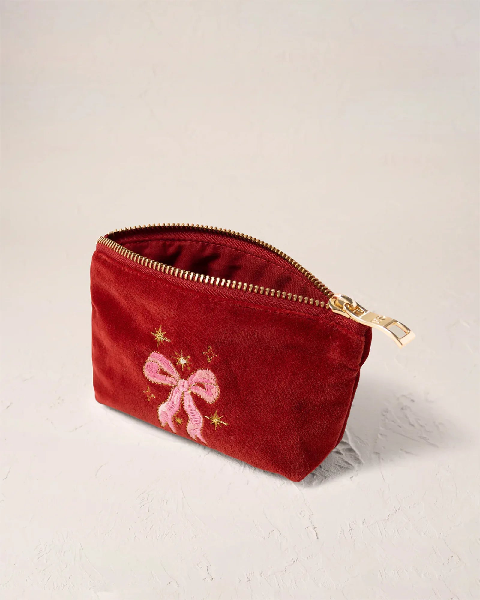 Dazzling Bows Coin Purse - Rouge